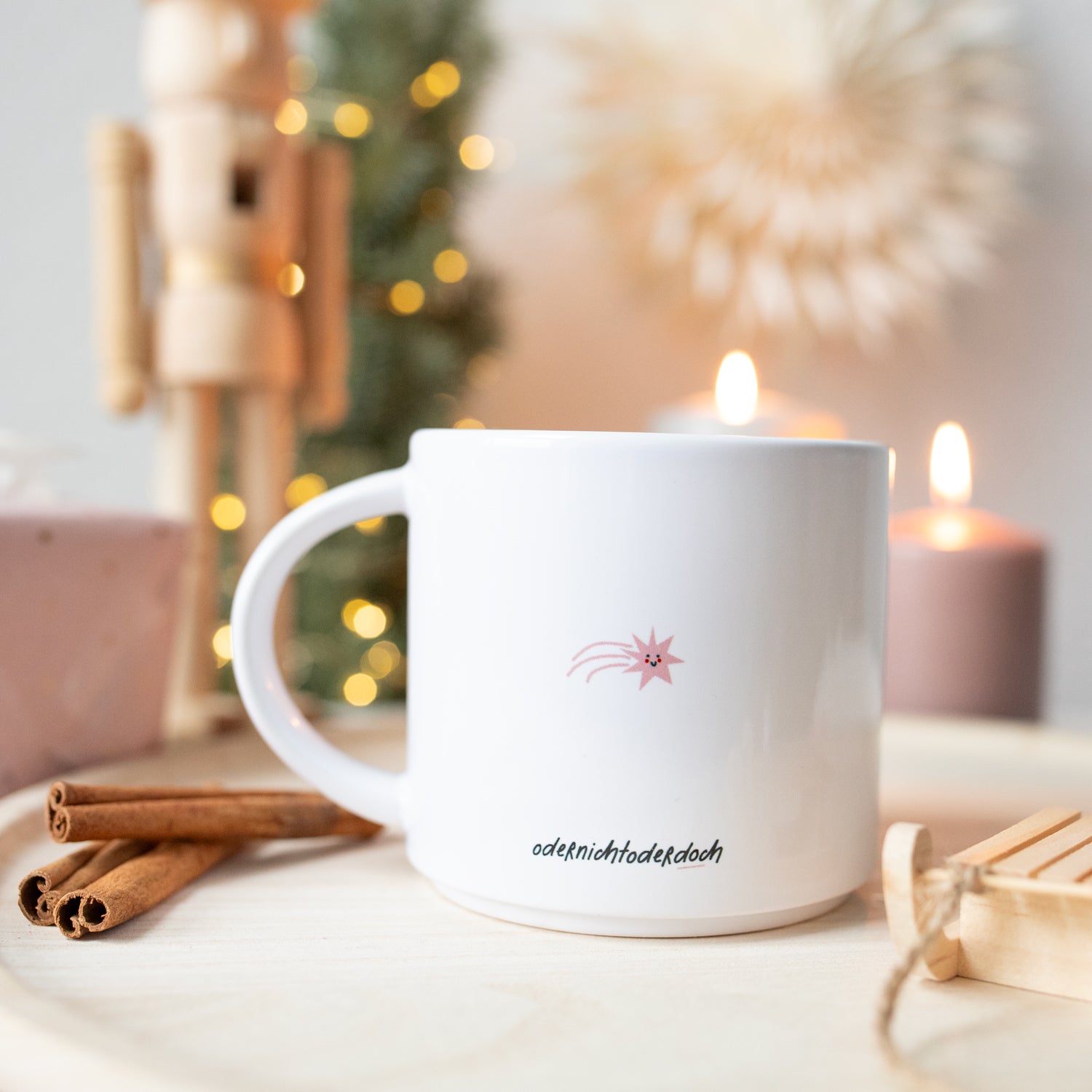 Jumbo-Tasse "Sternschnuppen"