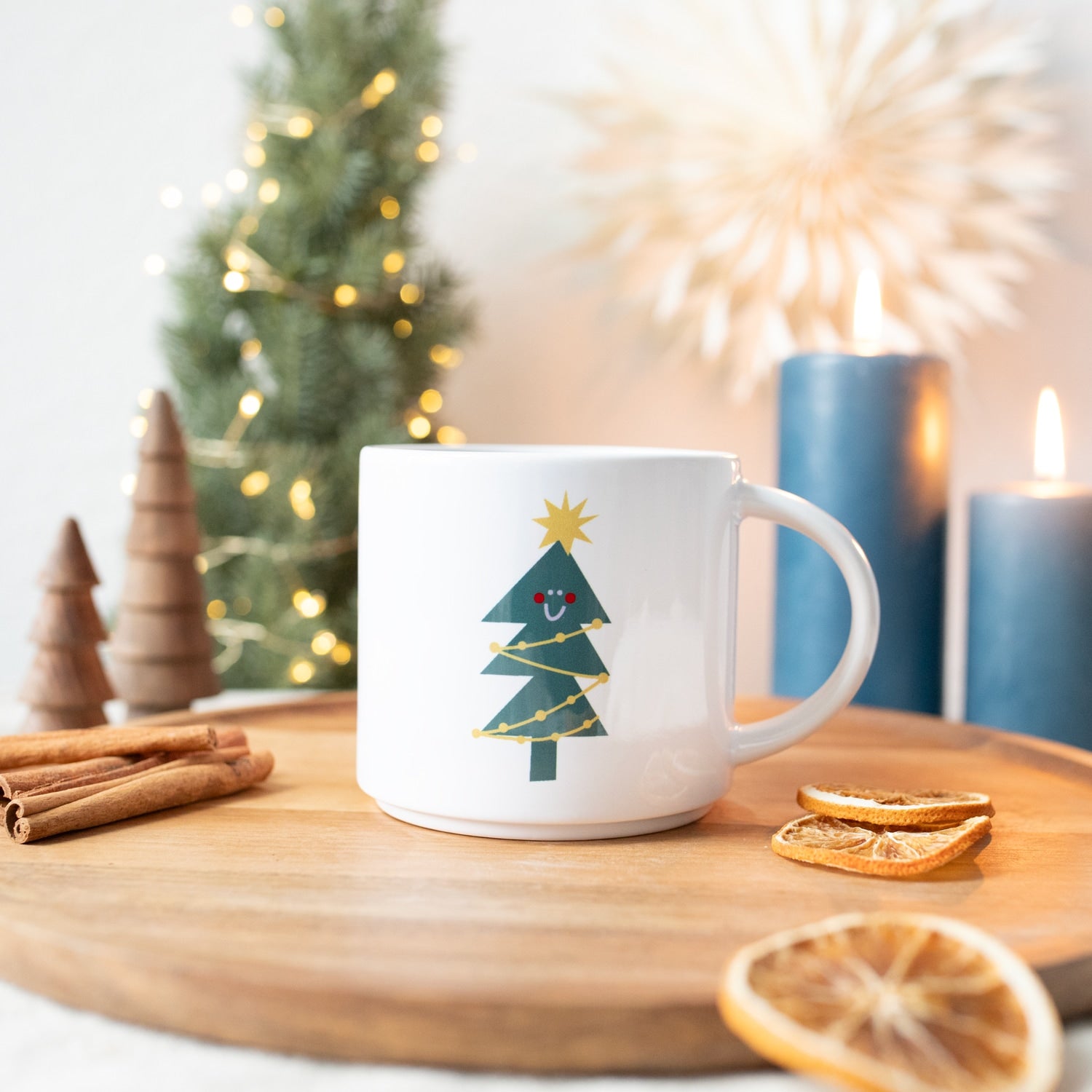 Jumbo-Tasse "Tannenbaum"