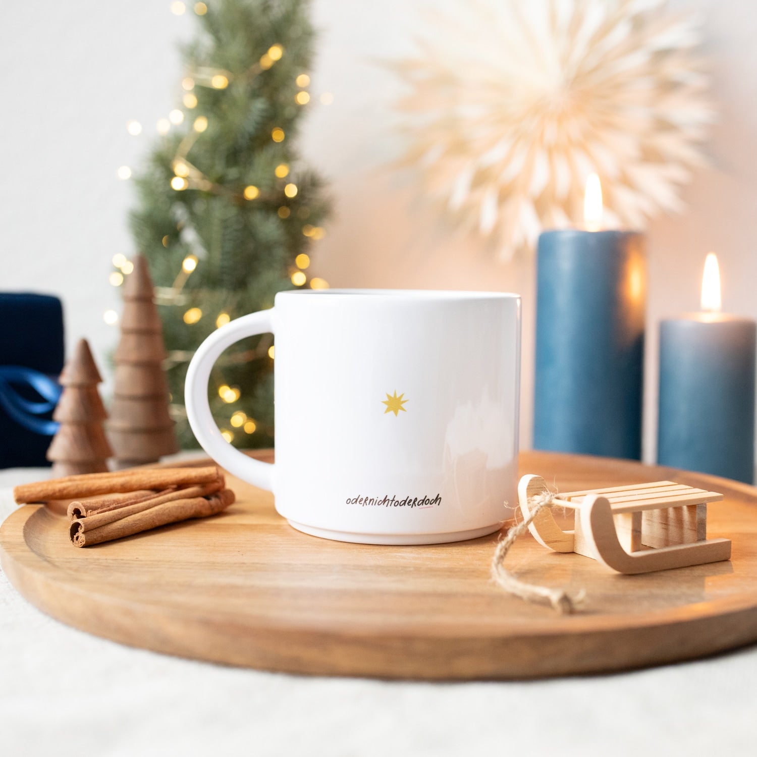 Jumbo-Tasse "Tannenbaum"