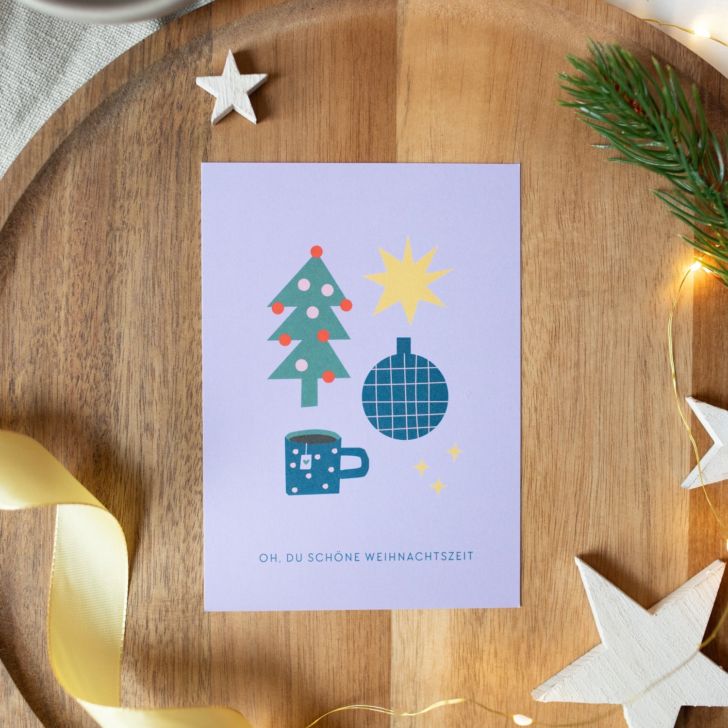 Postkarte „Oh du schöne"