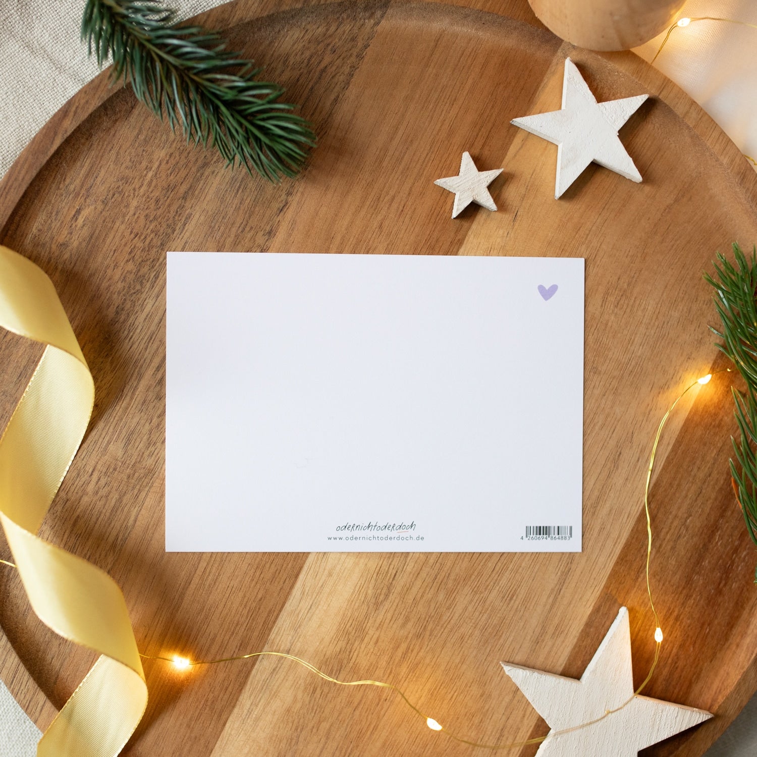 Postkarte „Oh du schöne"