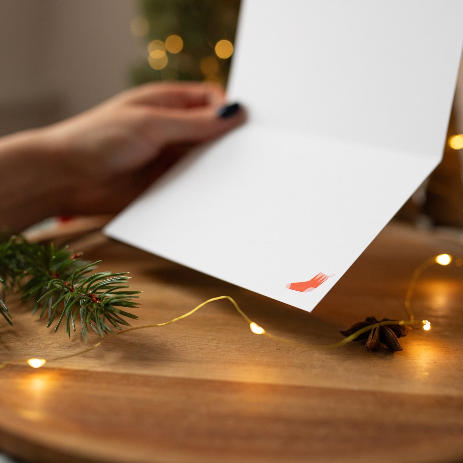 Klappkarte „Ho Ho Ho"