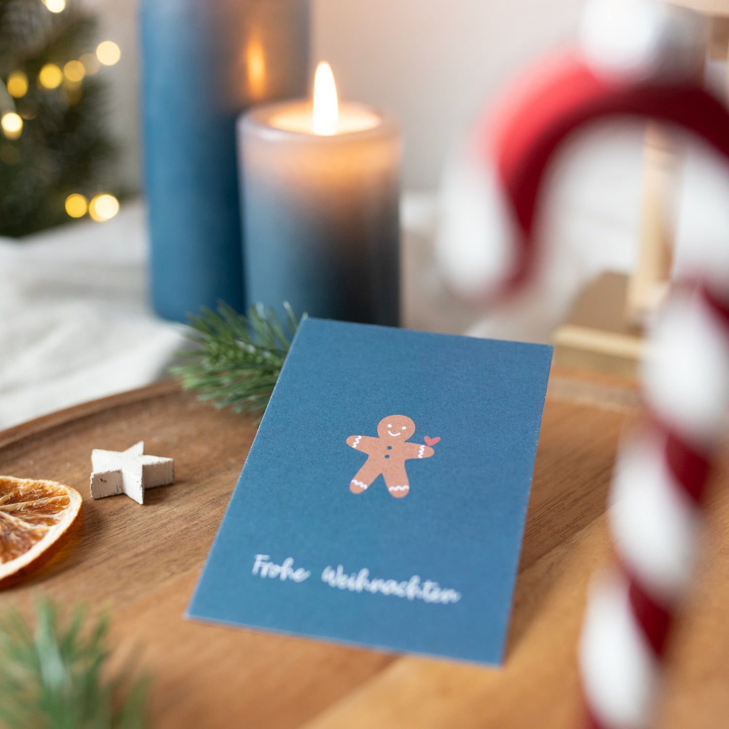 Karte A7 „Frohe Weihnachten"
