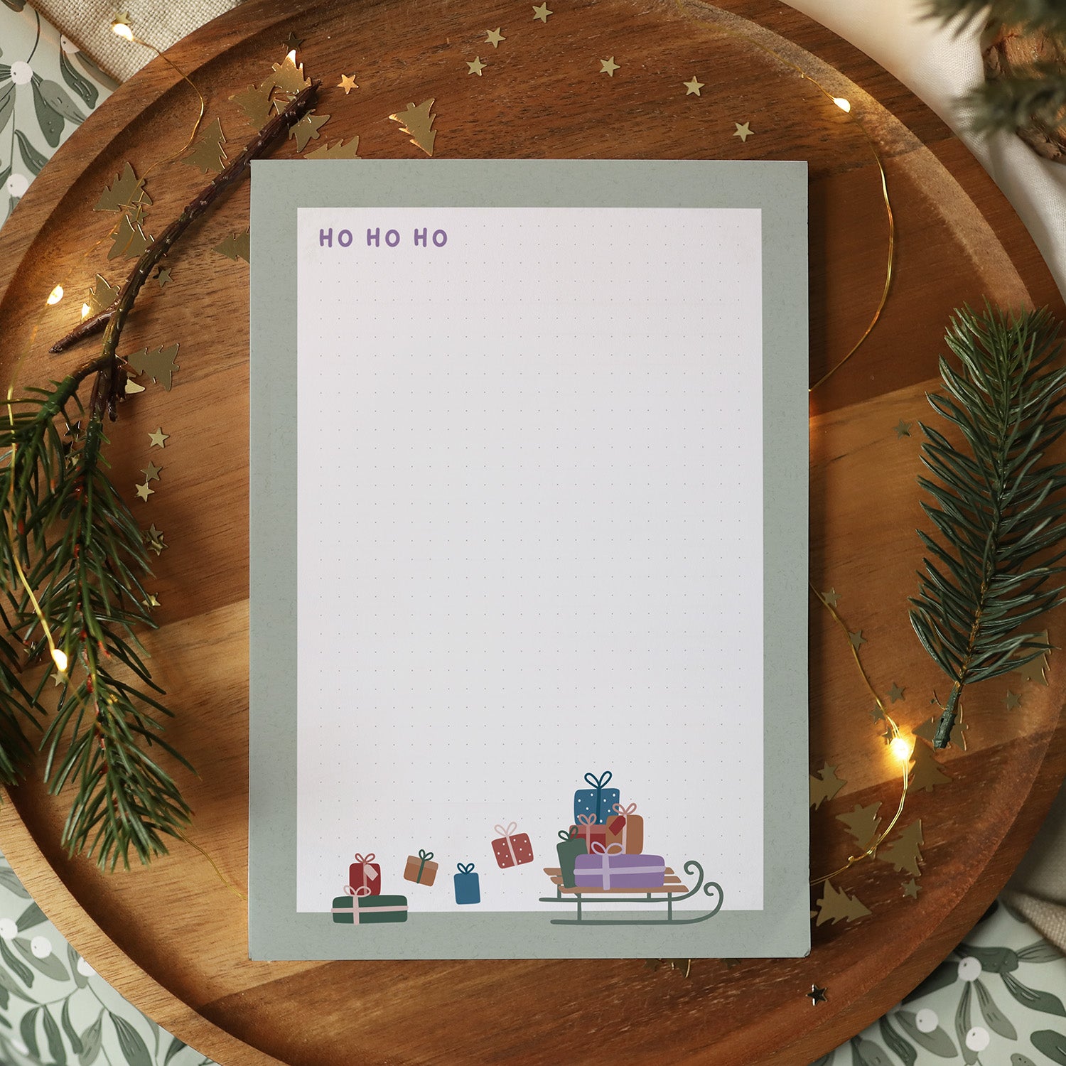 Notizblock A5 "HoHoHo"