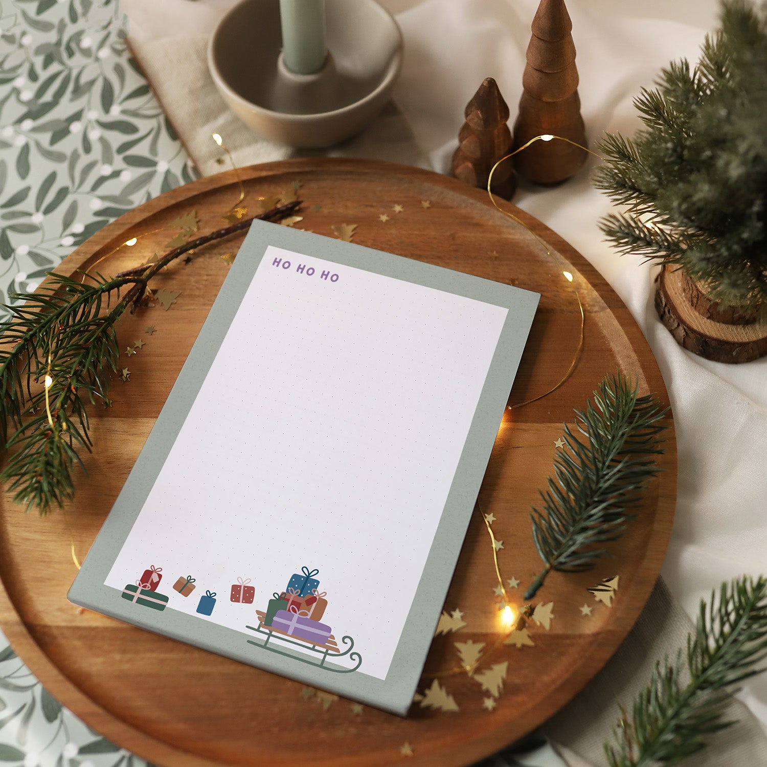 Notizblock A5 "HoHoHo"