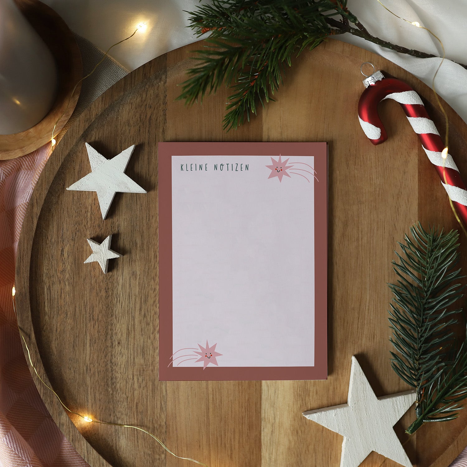 Notizblock A6 „Kleine Notizen"