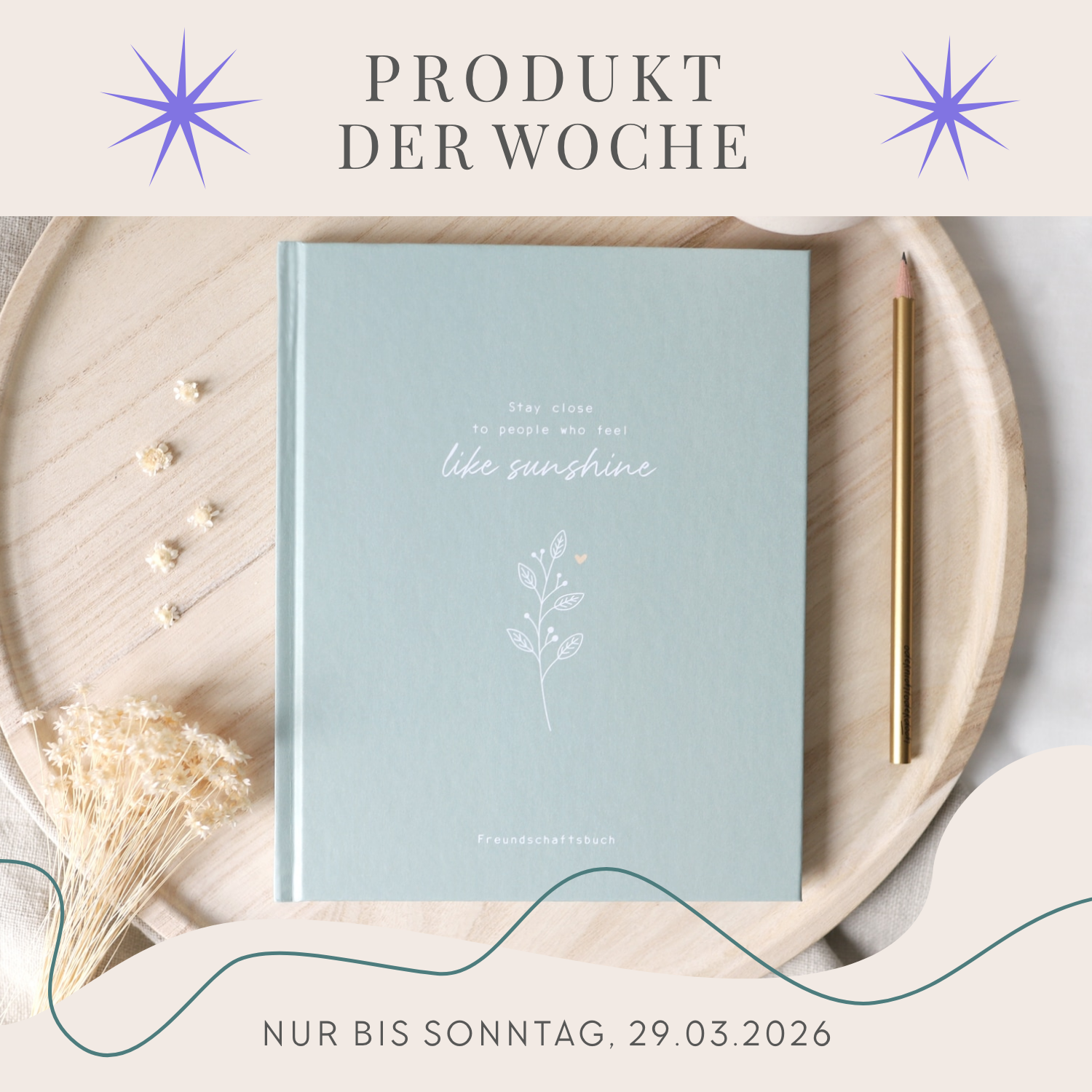 Freundschaftsbuch „Sunshine"