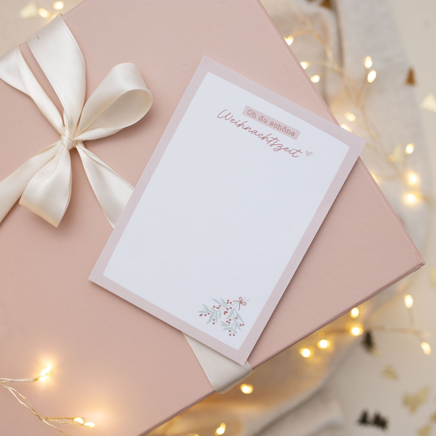 Notizblock A6 „Weihnachtszeit"