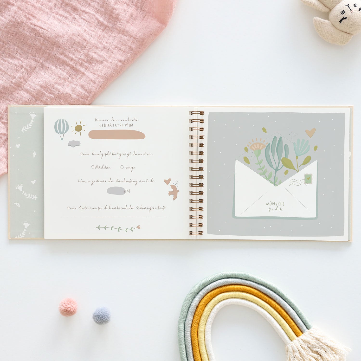 Erinnerungsbuch „Dein erstes Lebensjahr“