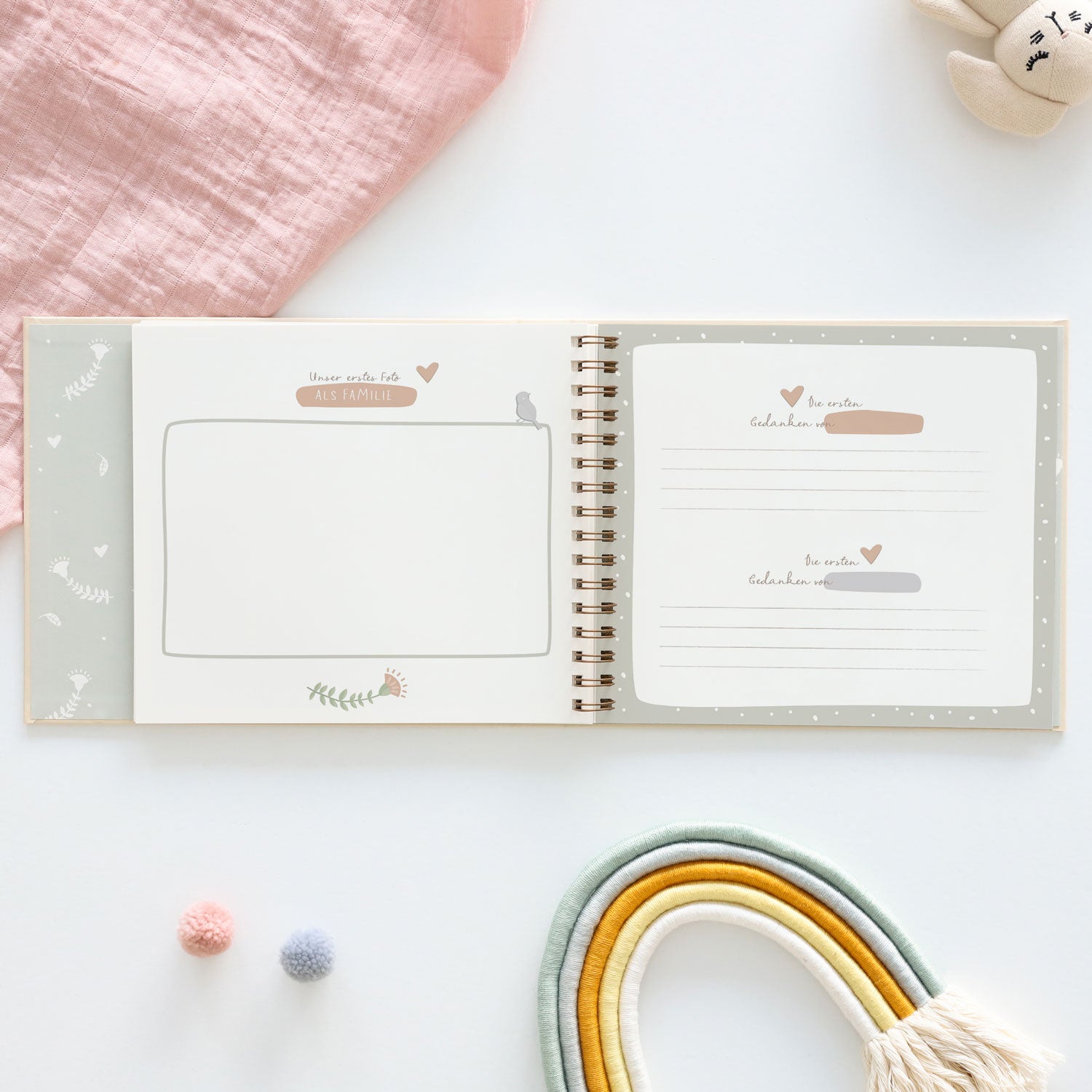 Erinnerungsbuch „Dein erstes Lebensjahr“
