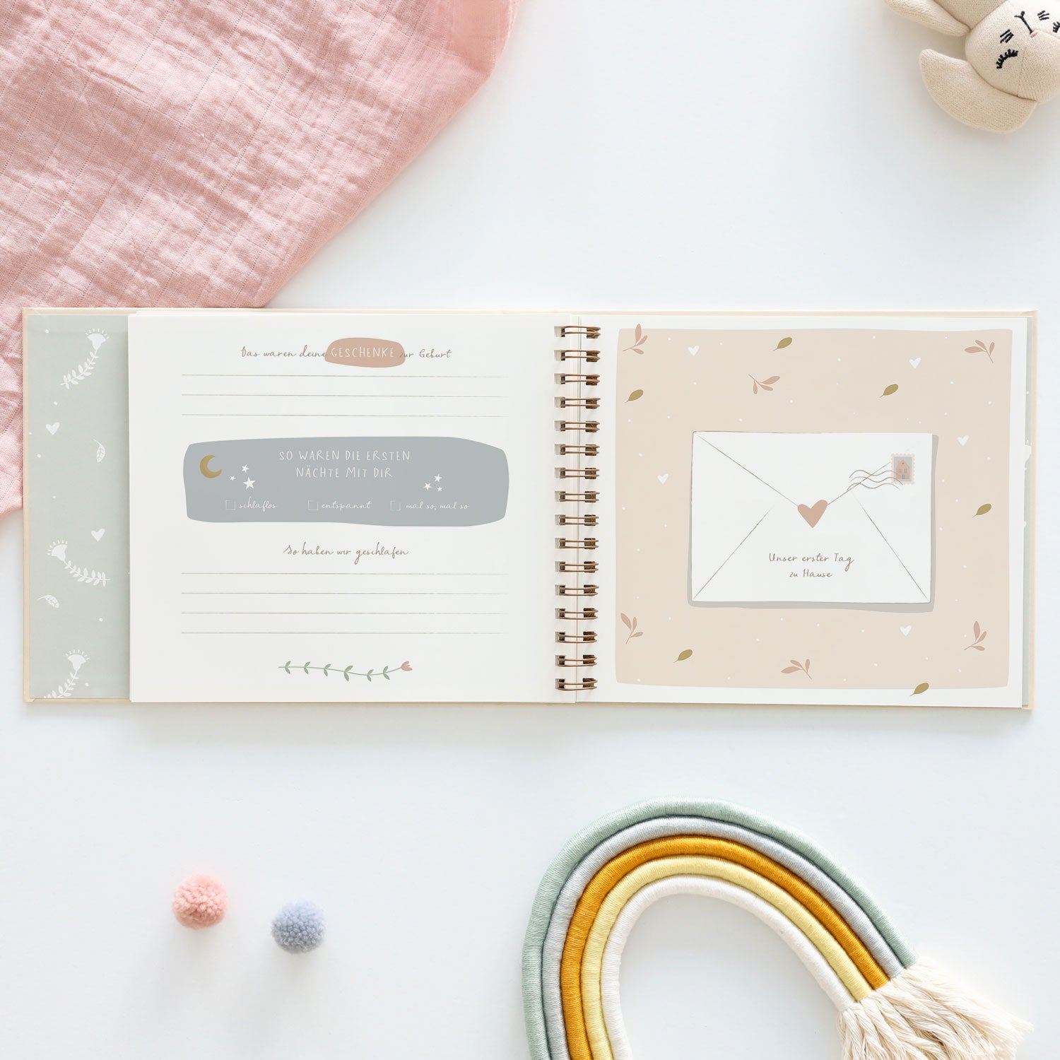 Erinnerungsbuch „Dein erstes Lebensjahr“