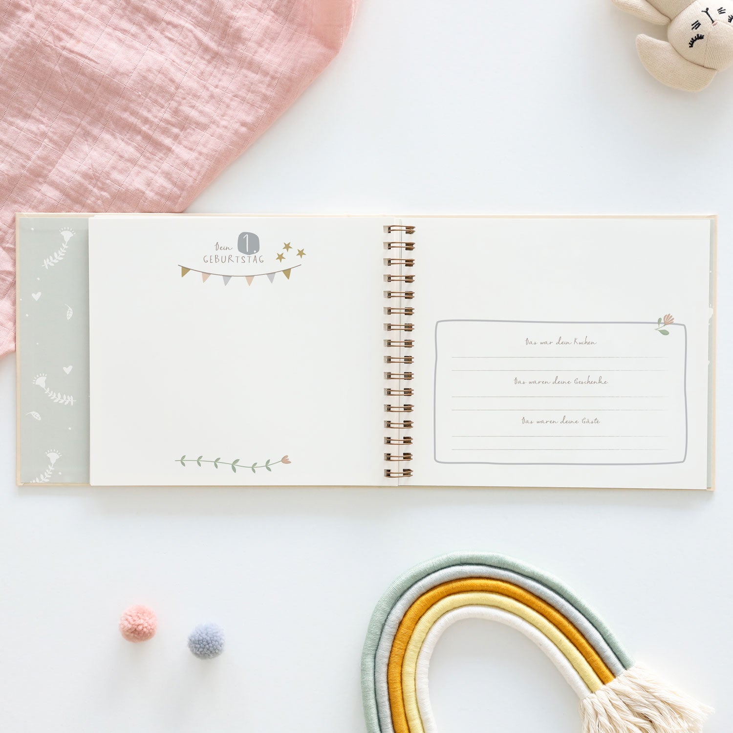 Erinnerungsbuch „Dein erstes Lebensjahr“