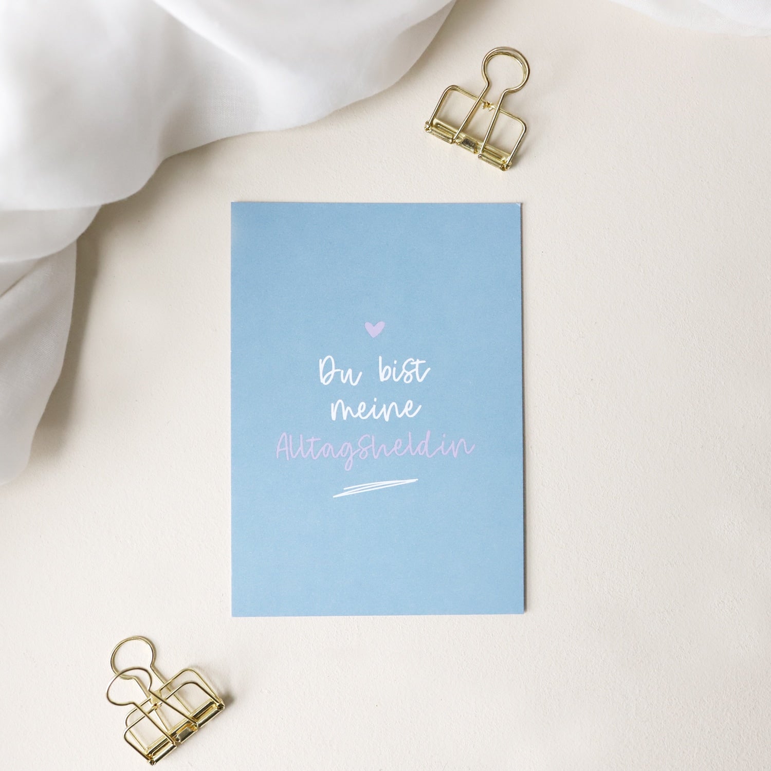 Postkarte „Meine Alltagsheldin"