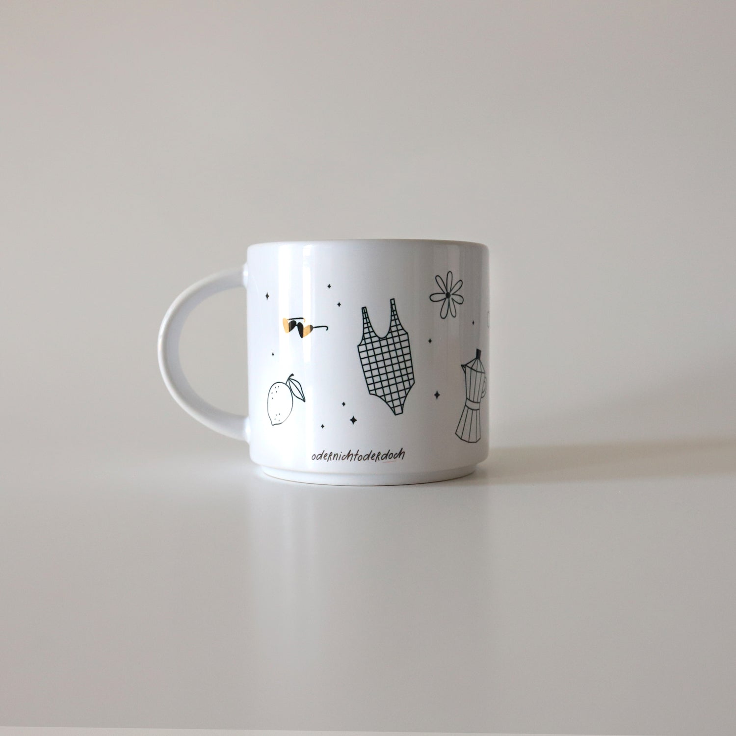 Bundle Tasse & Kaffee „La vie“, ganze Bohne, 250g