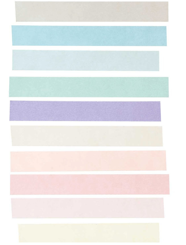 Washi-Tape 10er Set „Pastell"