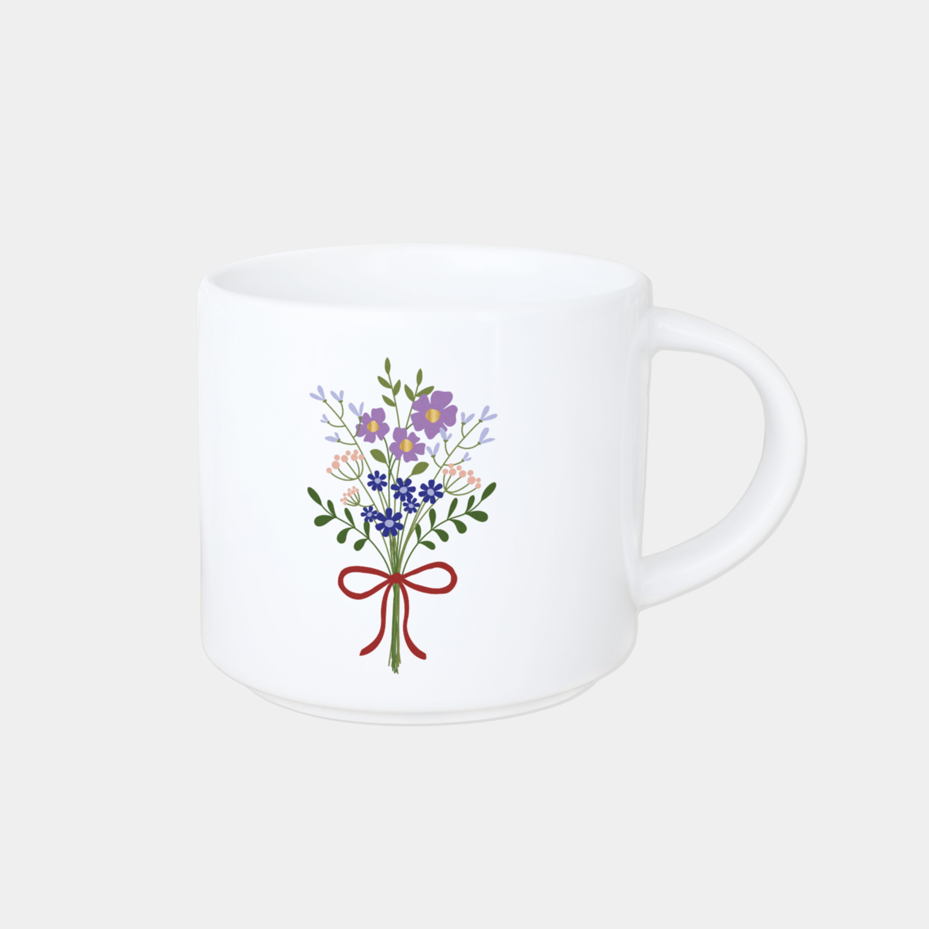 Jumbo-Tasse „Blumen“