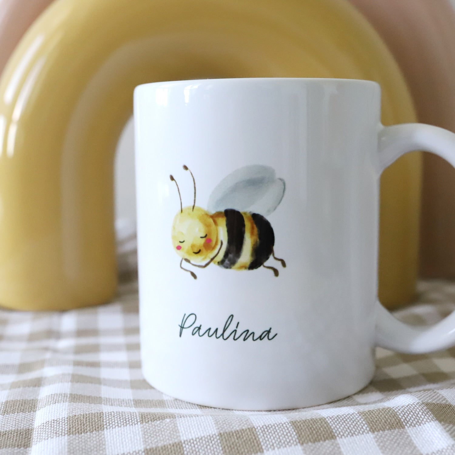 Tasse „Schlafende Biene“