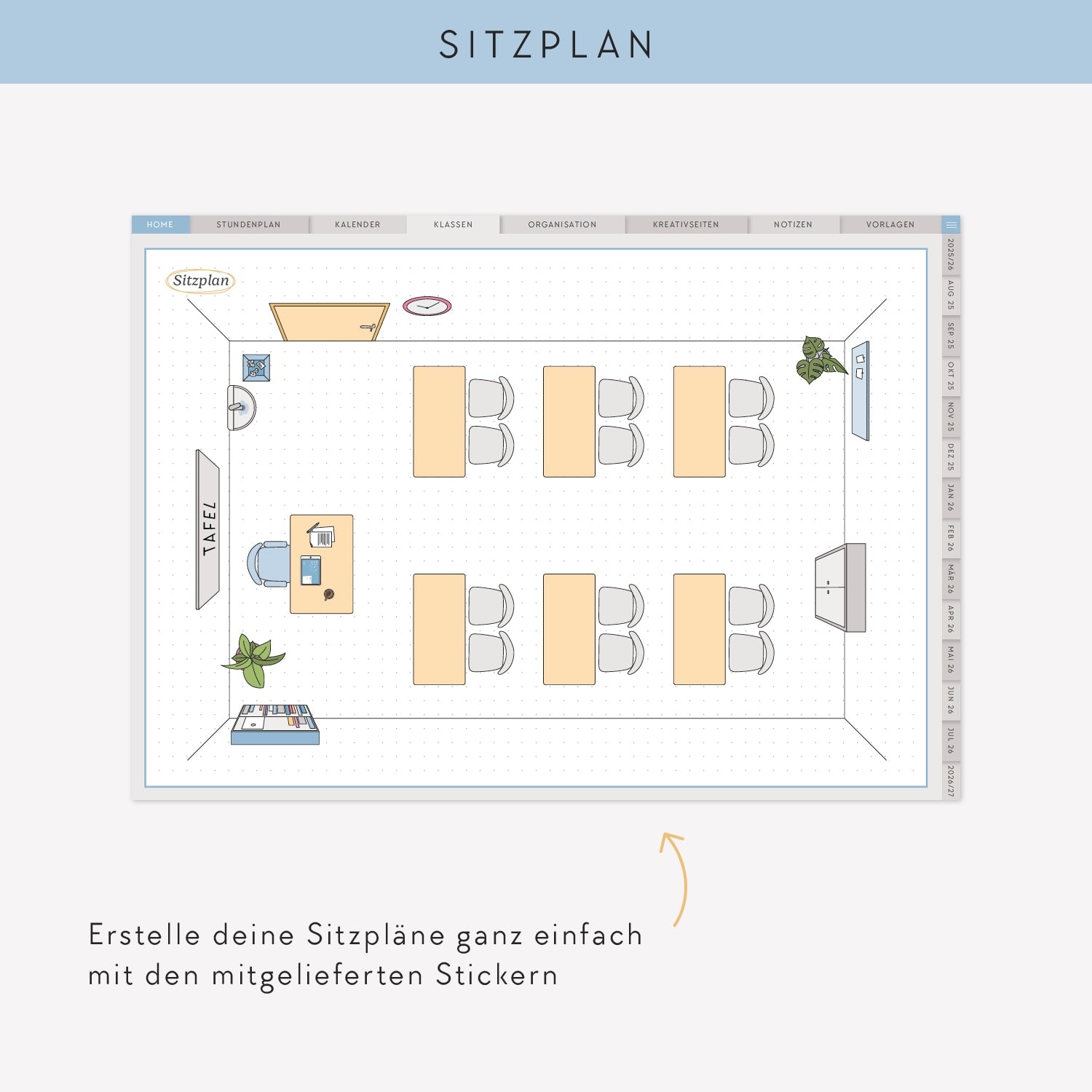 Digitaler Lehrerkalender 2025/2026