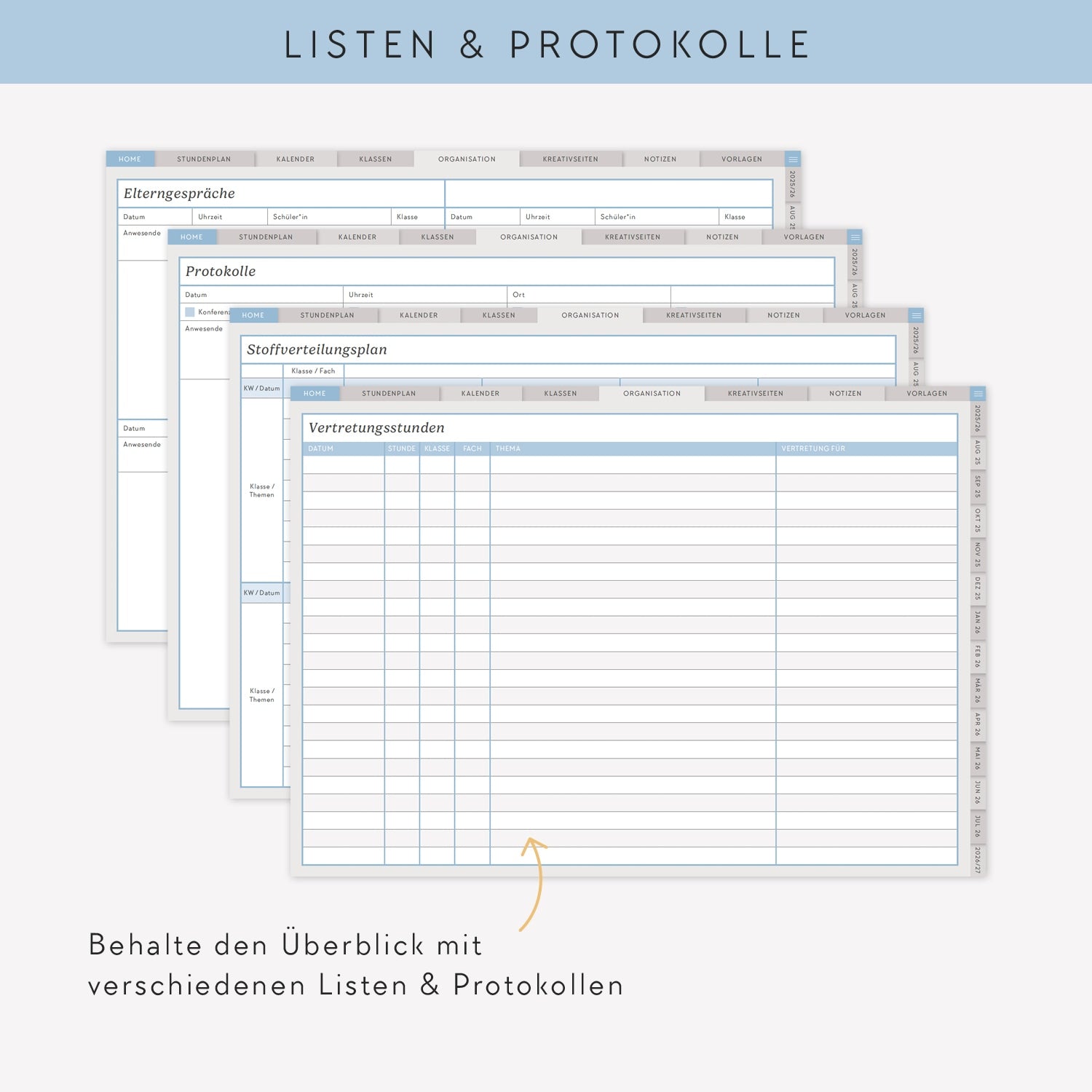 Digitaler Lehrerkalender 2025/2026