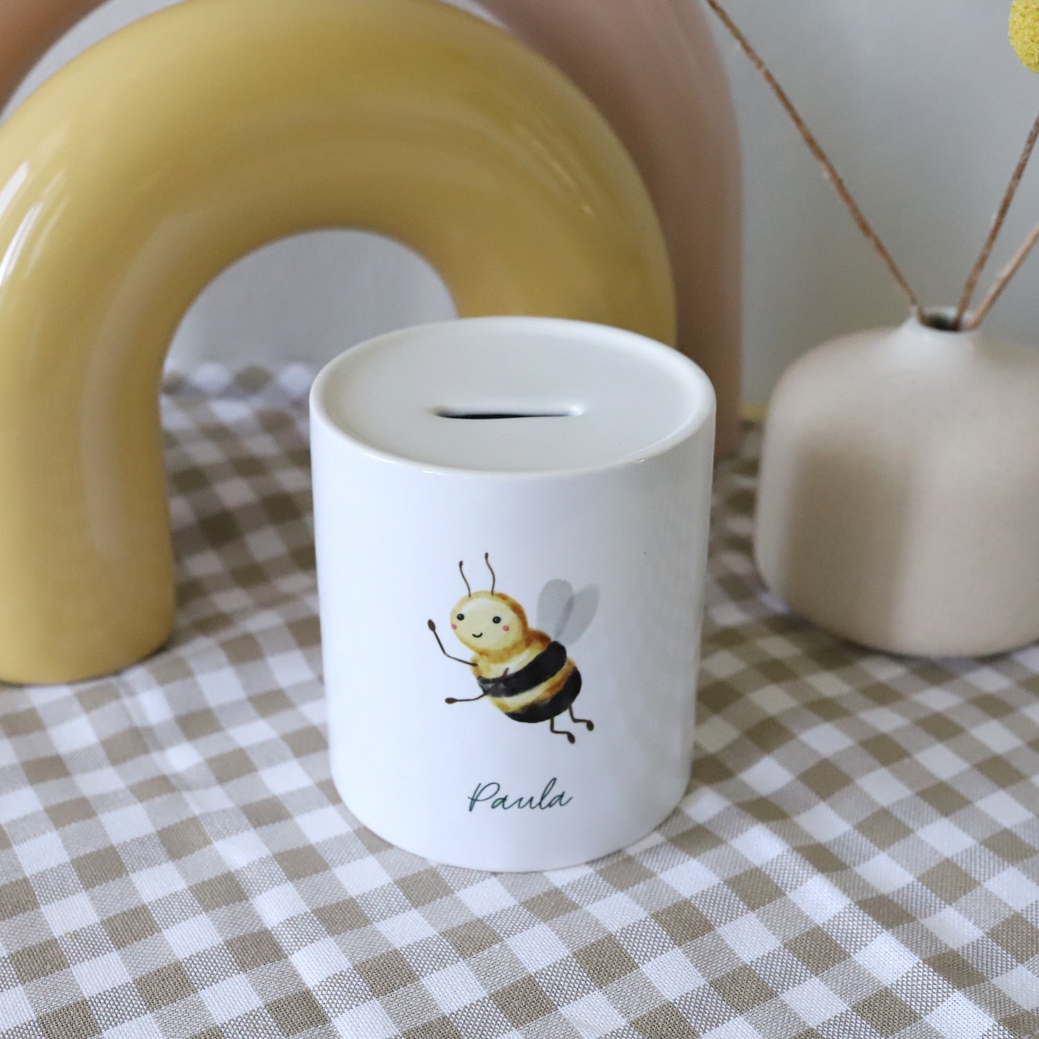 Spardose „Fliegende Biene"