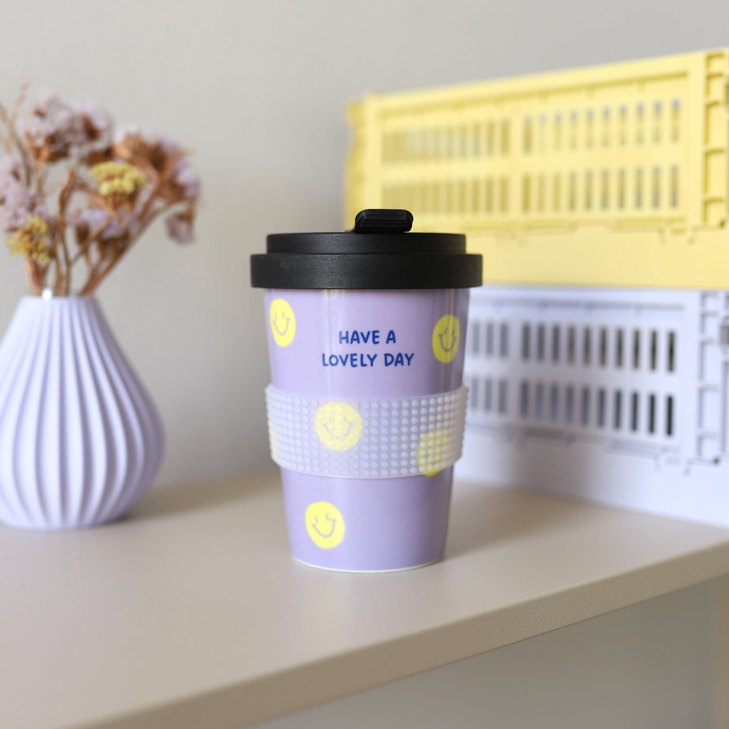 Coffee-to-go-Becher „Lovely day“