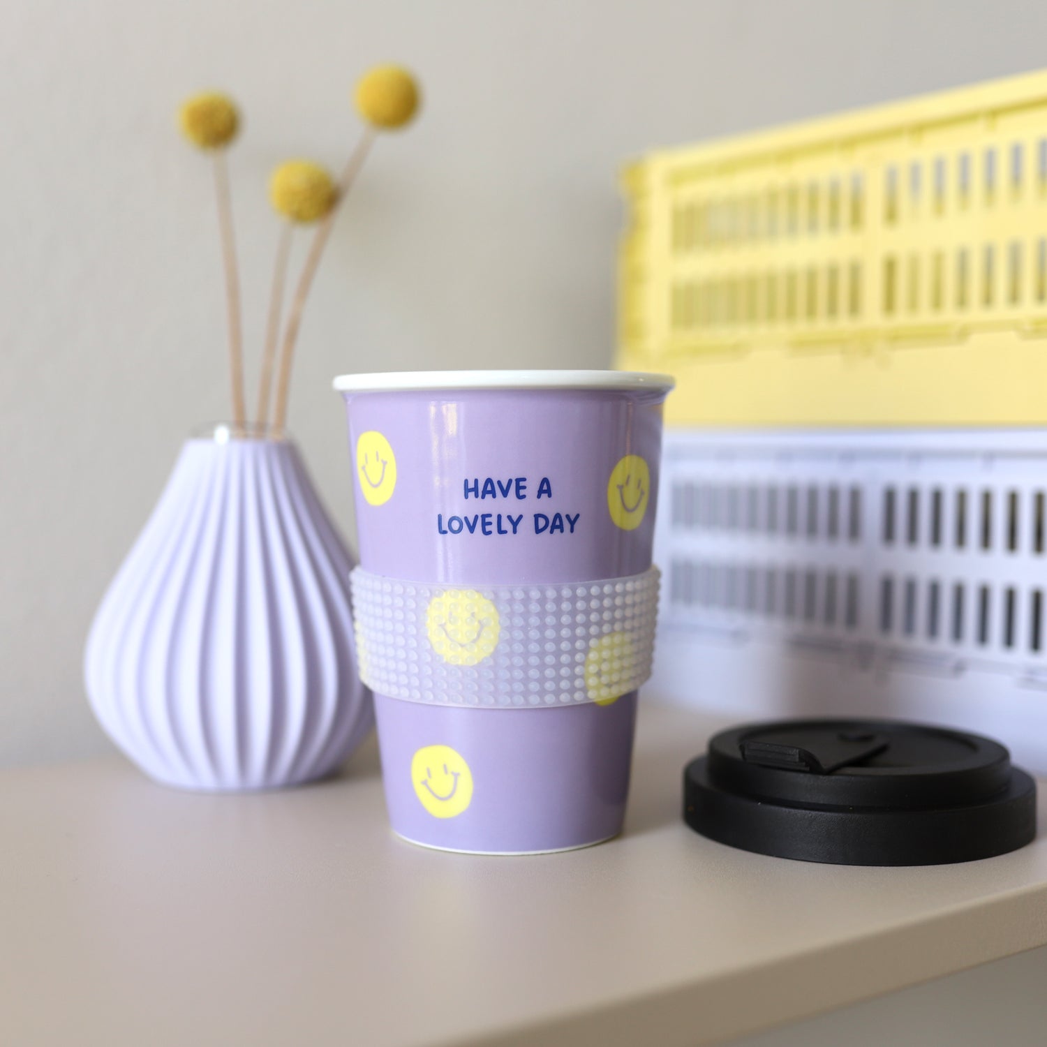 Coffee-to-go-Becher „Lovely day“