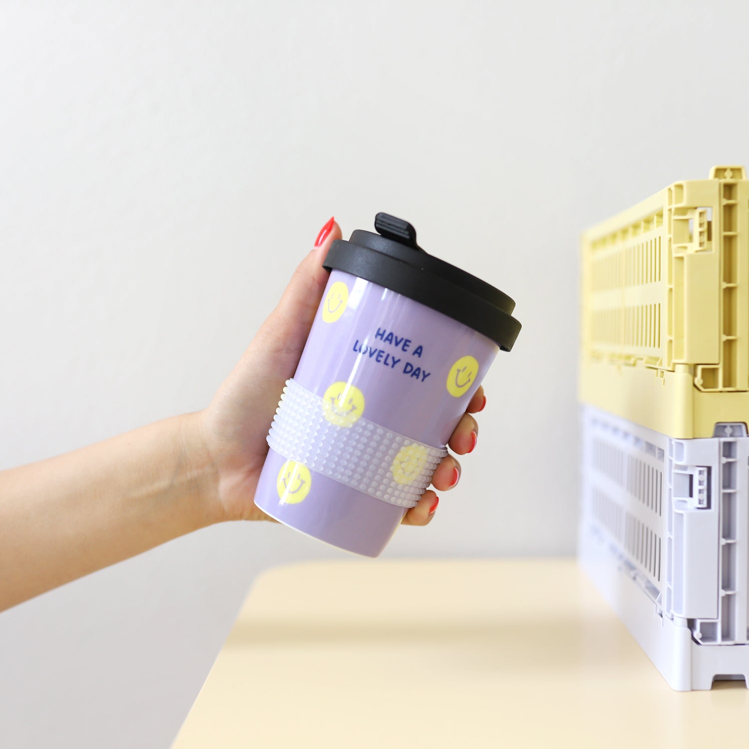 Coffee-to-go-Becher „Lovely day“