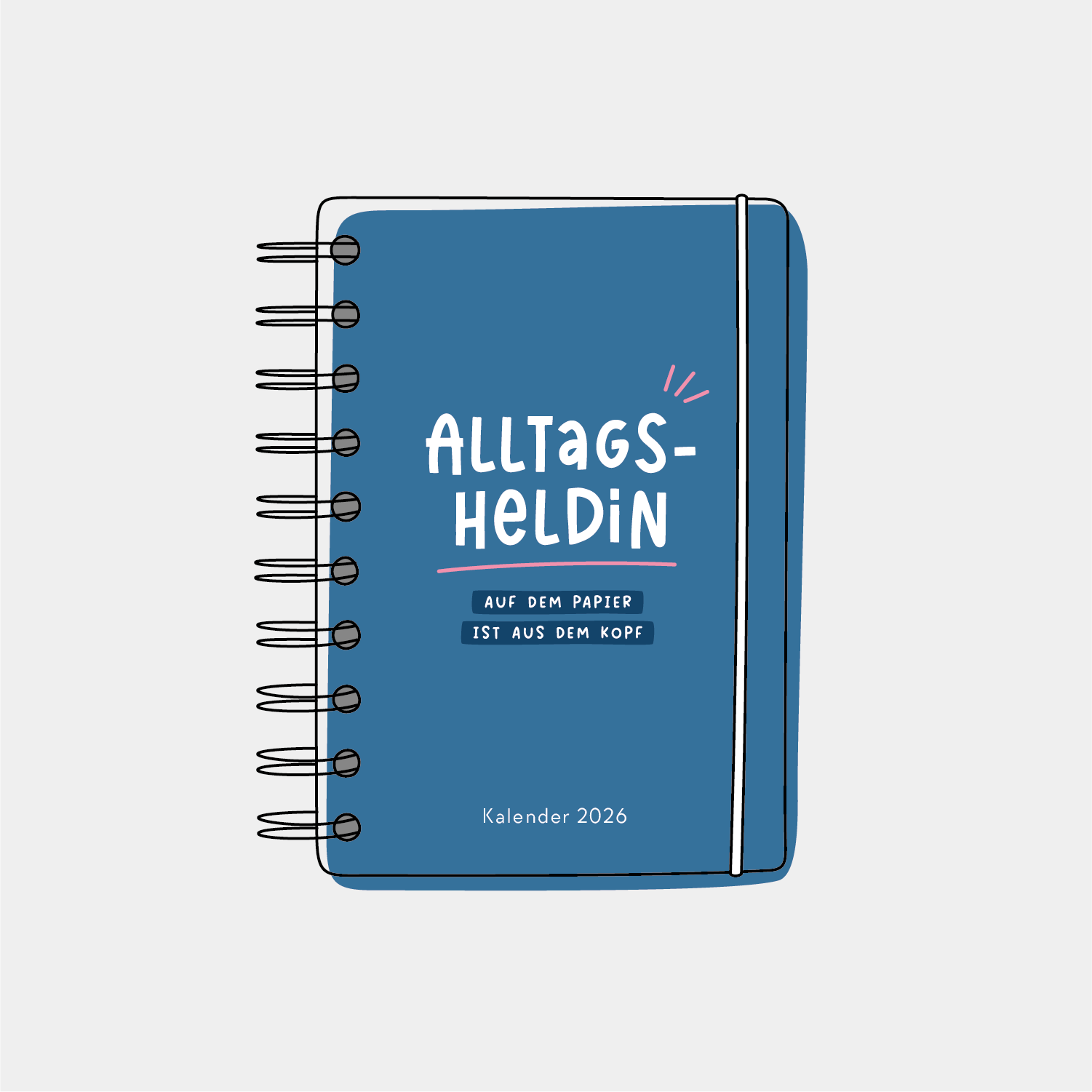 Kalender 2026 | A5+ „Alltagsheldin"