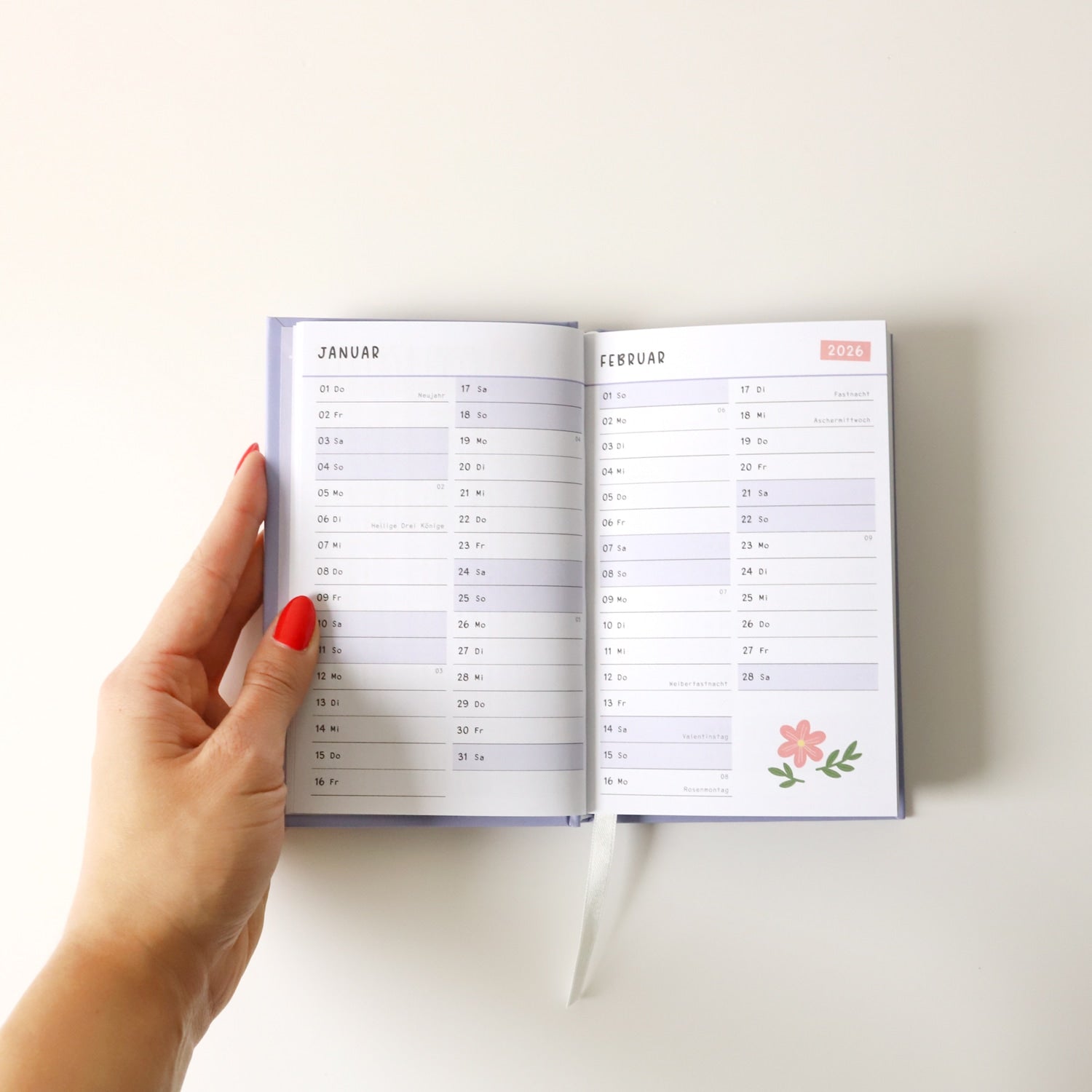 Taschenkalender 2026 | A6 „Terminsammler“