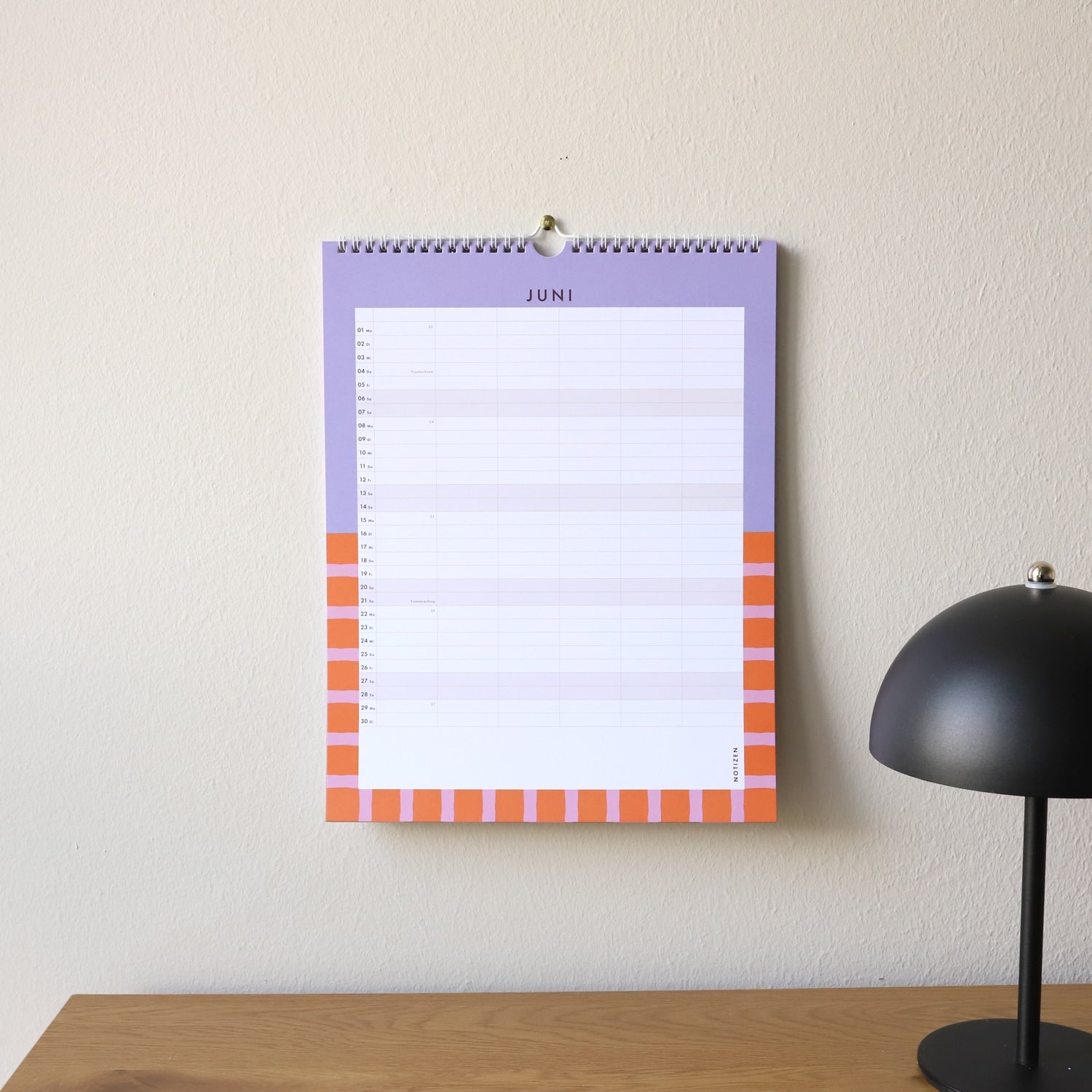 Familienwandkalender 2026