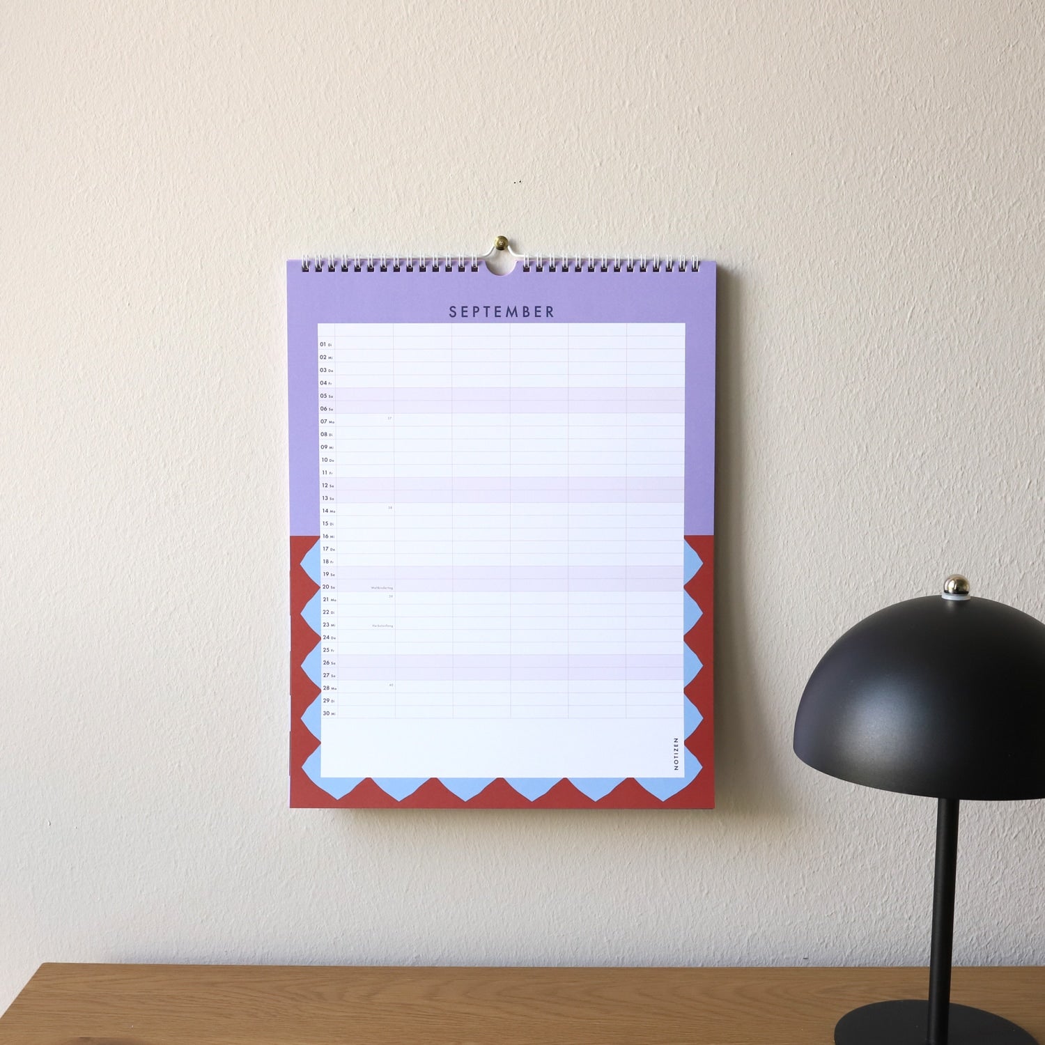 Familienwandkalender 2026