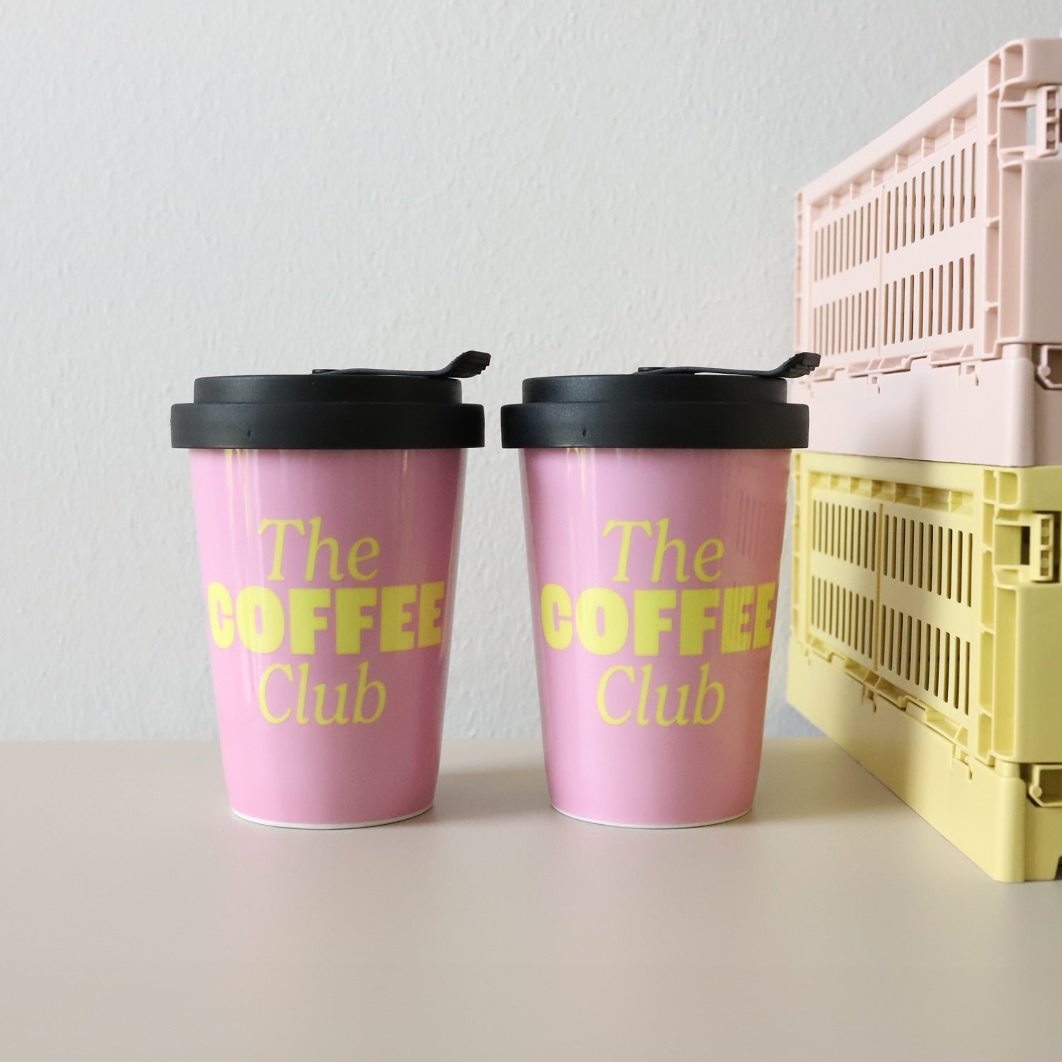 Bundle Coffee-to-go-Becher „The Coffee club“, 2er Set