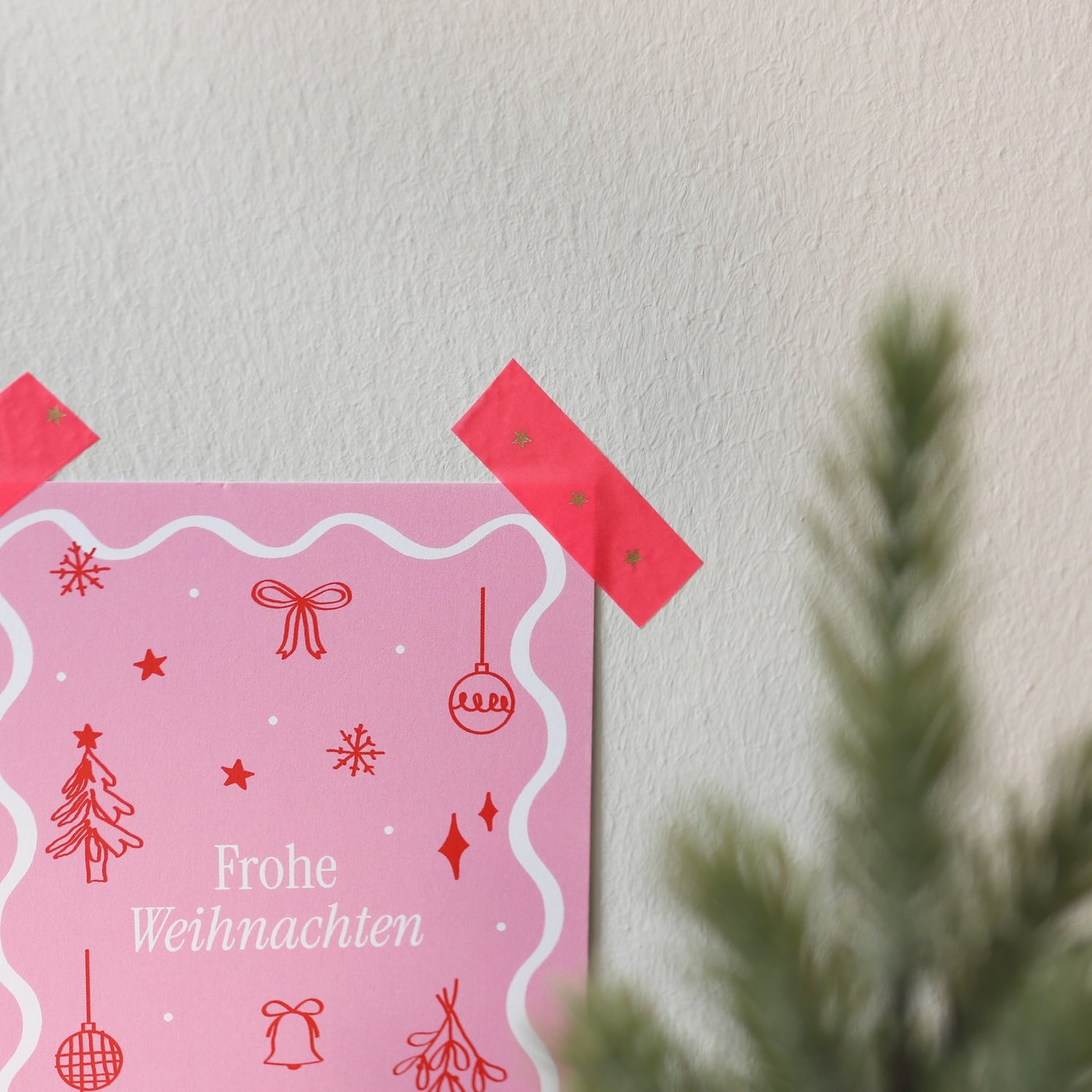 Washi-Tape 7er Set „Sterne"