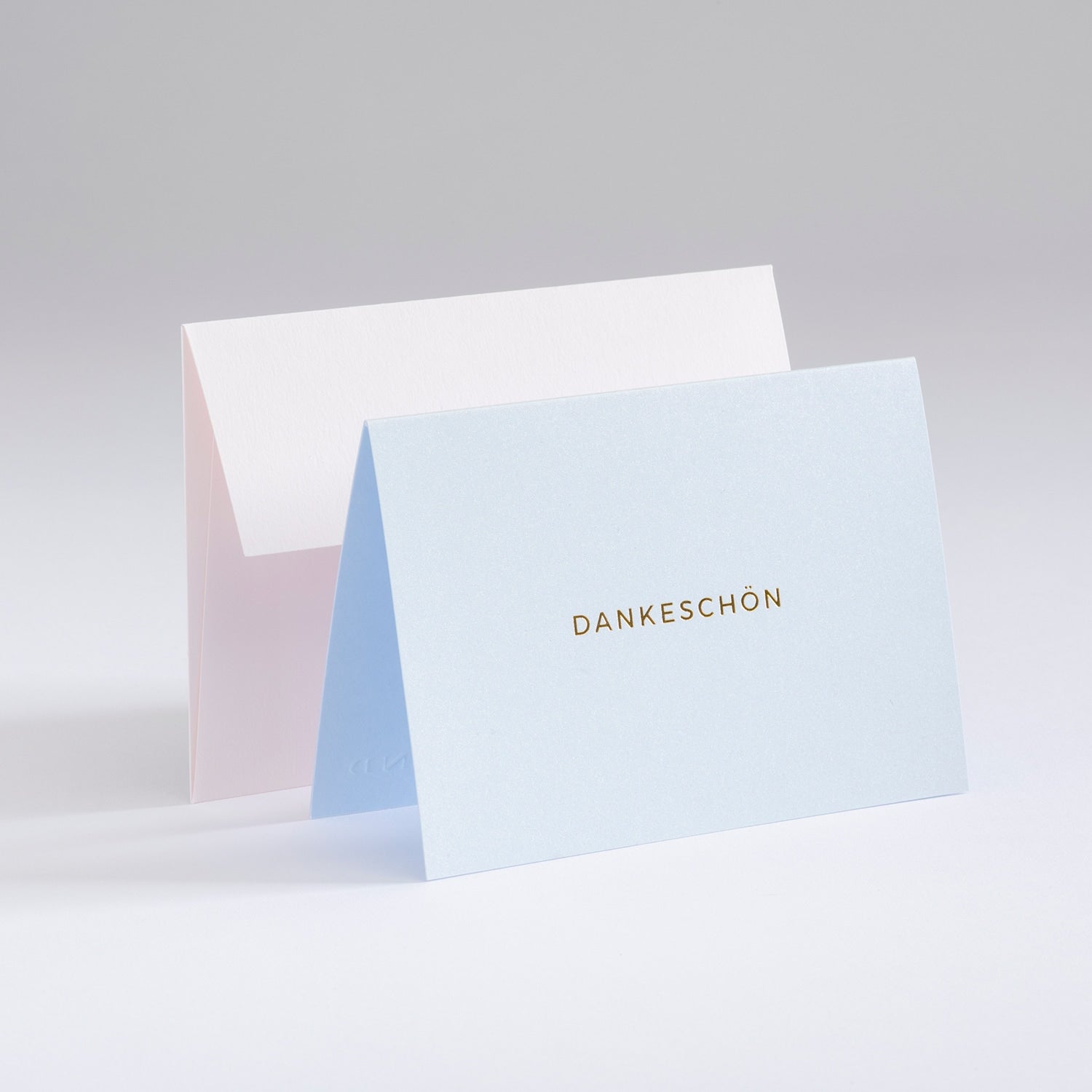 Klappkarte A7 „Dankeschön" - mit Umschlag