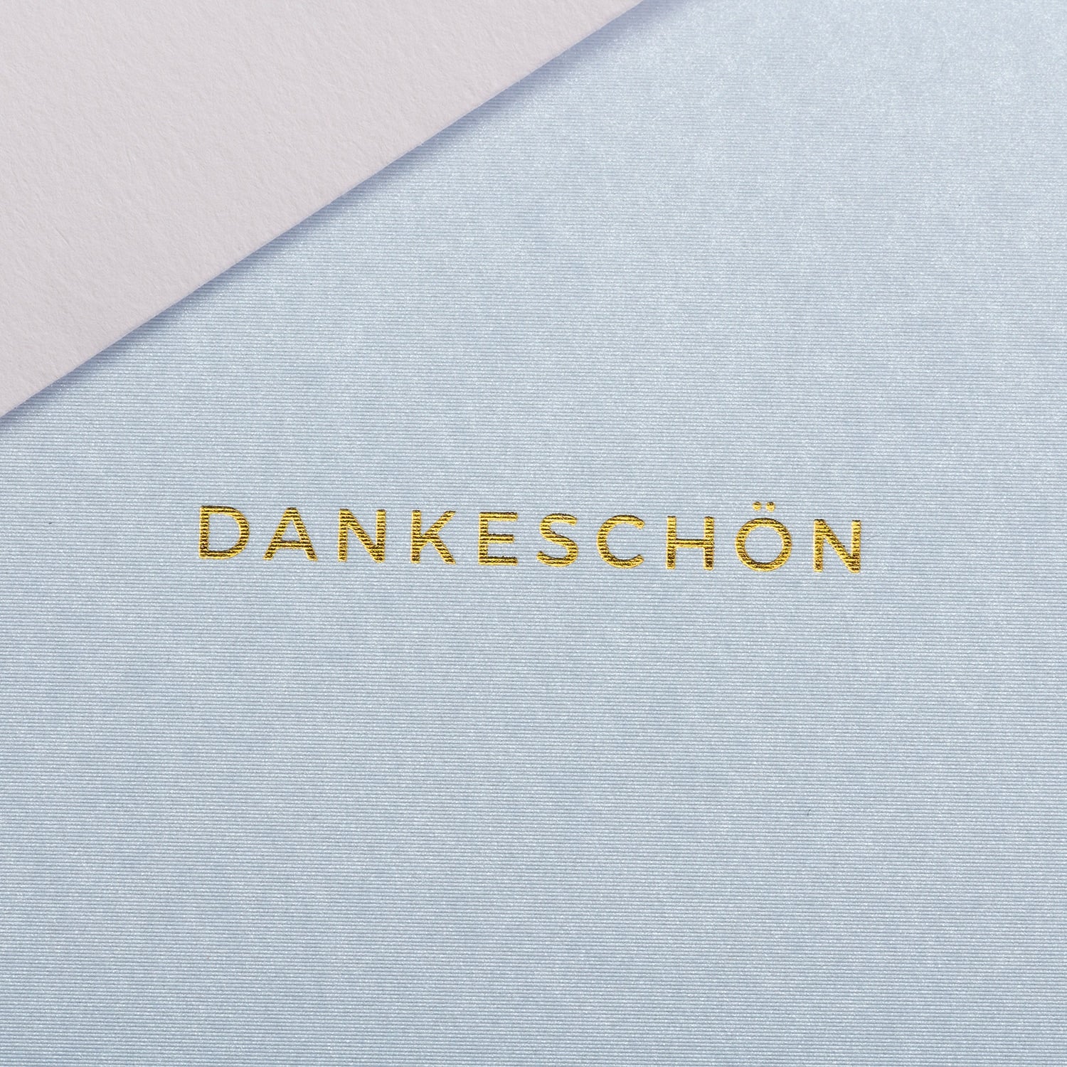 Klappkarte A7 „Dankeschön" - mit Umschlag