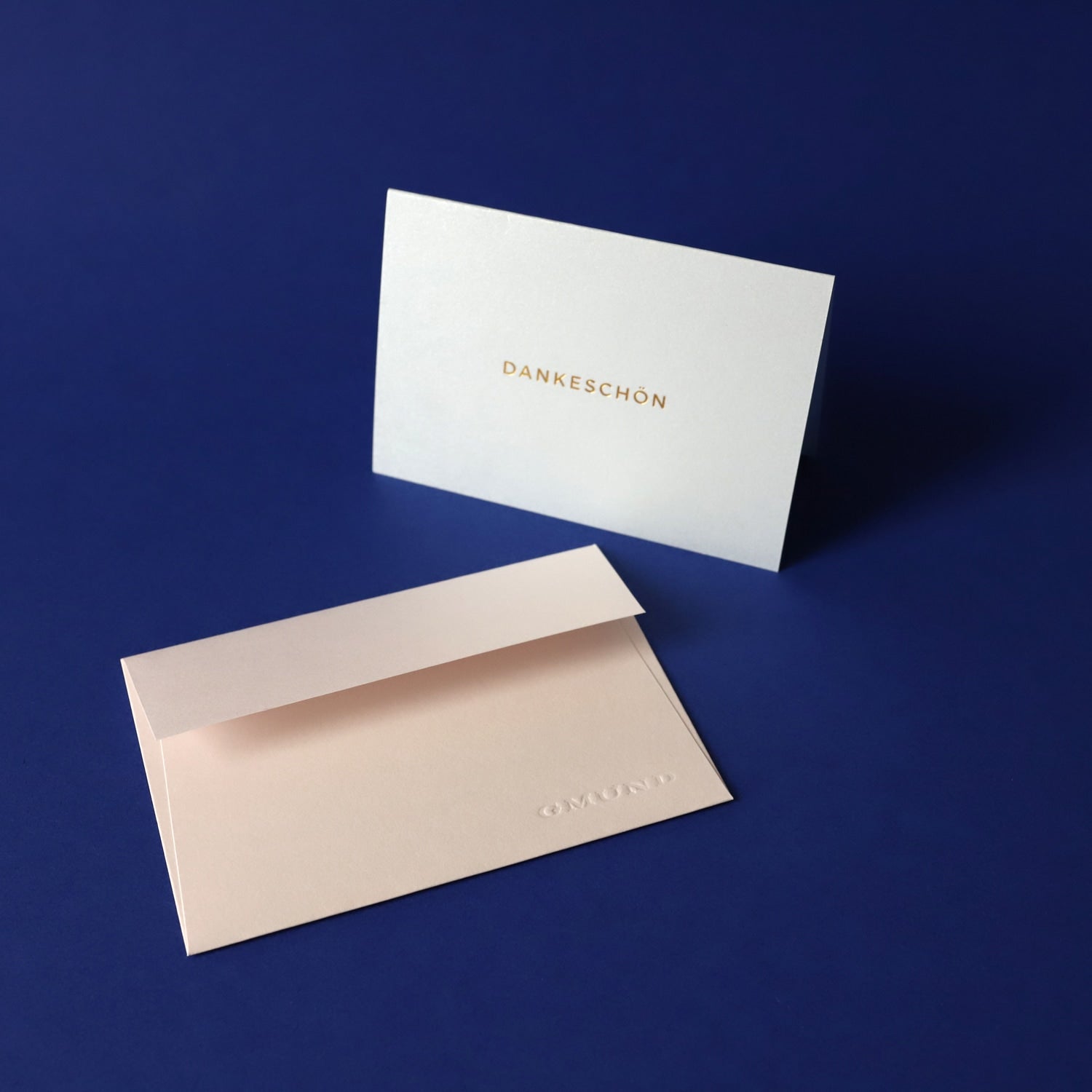 Klappkarte A7 „Dankeschön" - mit Umschlag