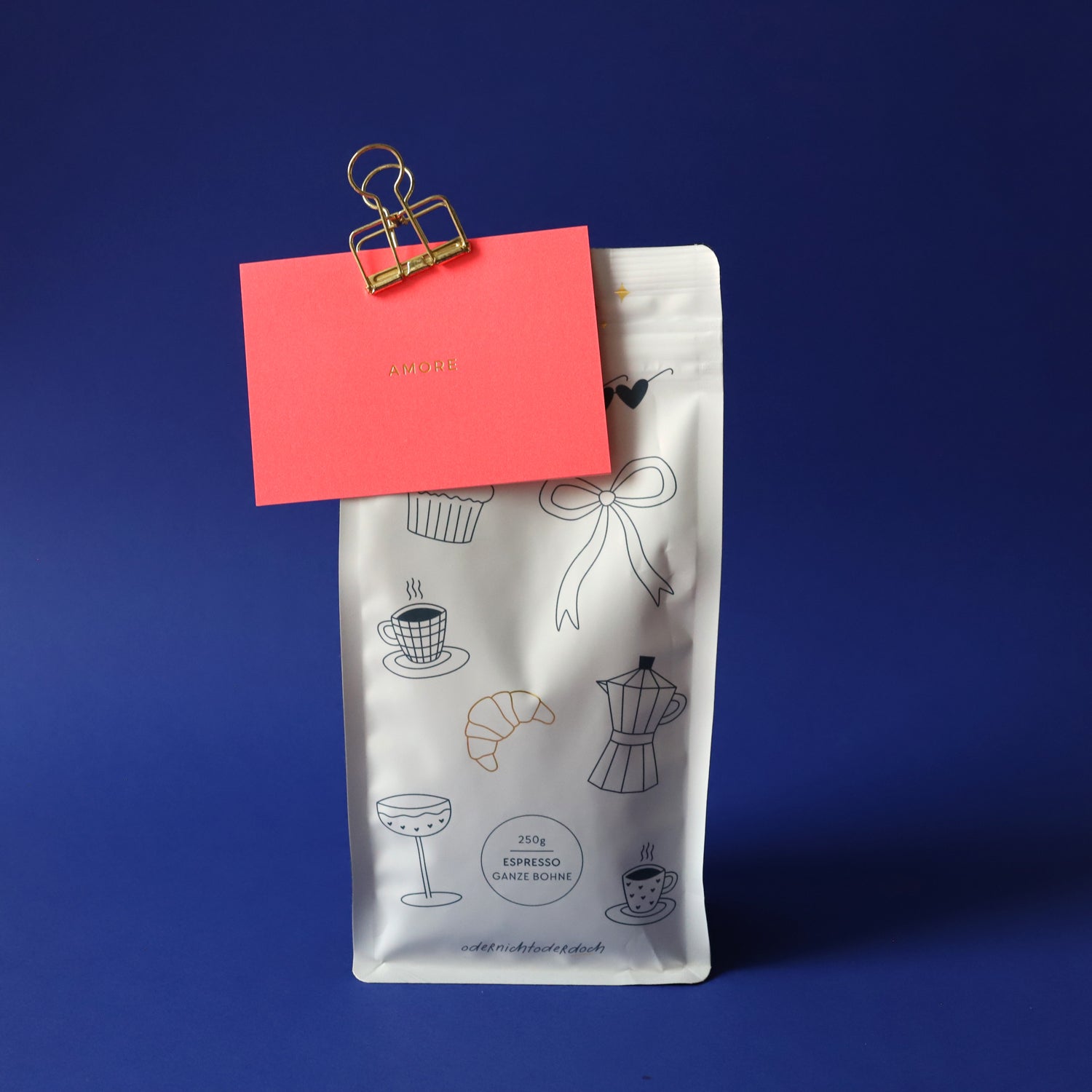 Klappkarte A7 „Amore" - mit Umschlag