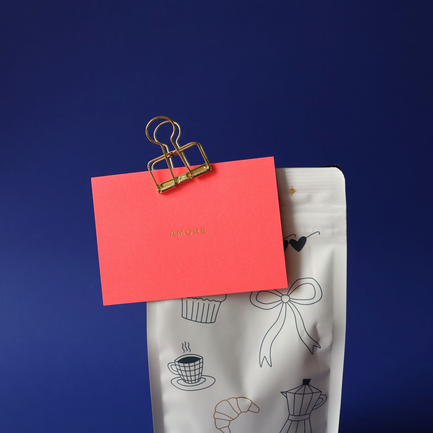 Klappkarte A7 „Amore" - mit Umschlag