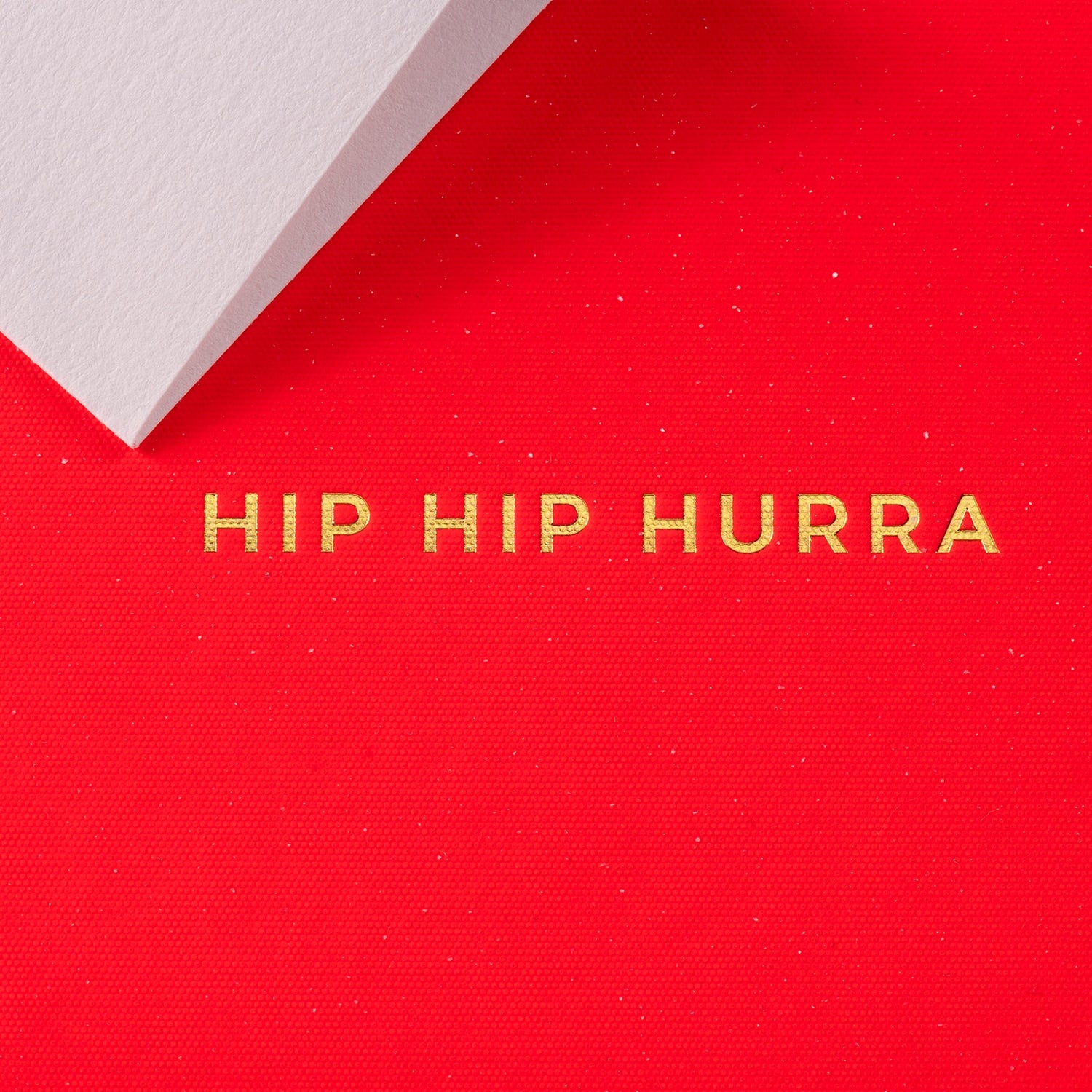 Klappkarte A7 „Hip hip hurra" - mit Umschlag