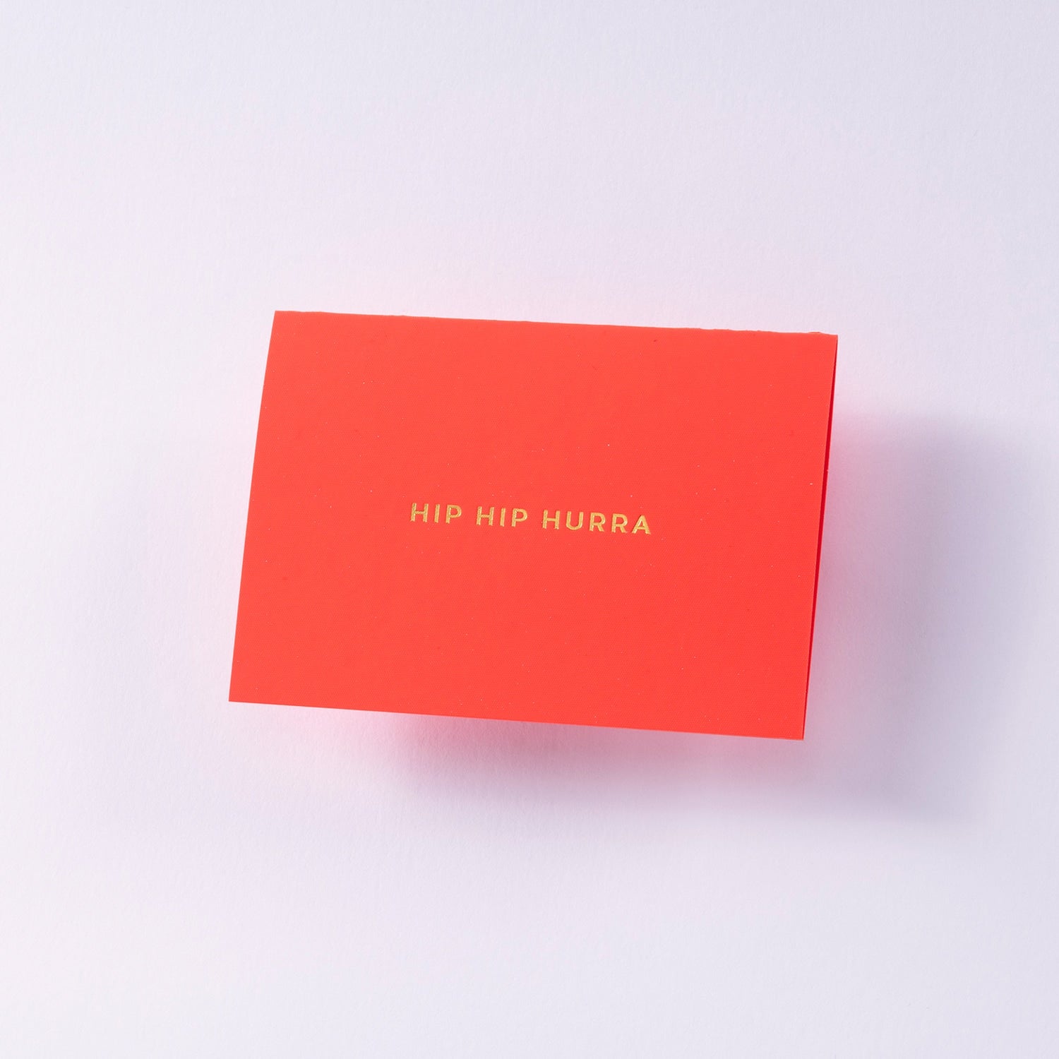 Klappkarte A7 „Hip hip hurra" - mit Umschlag