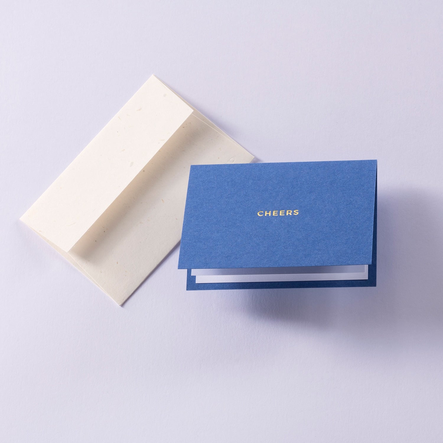 Klappkarte A7 „Cheers" - mit Umschlag