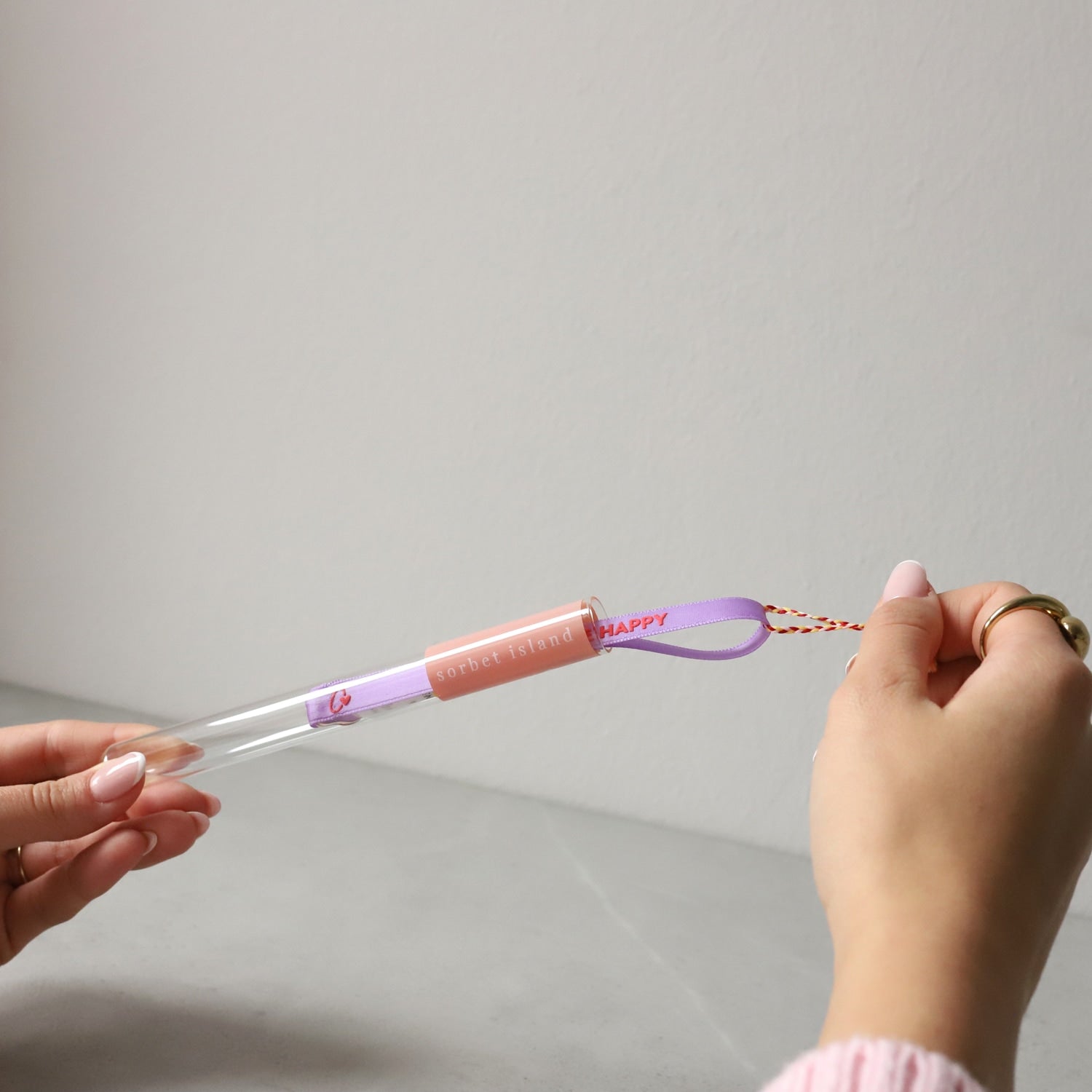 Glücksarmband „Choose happy“