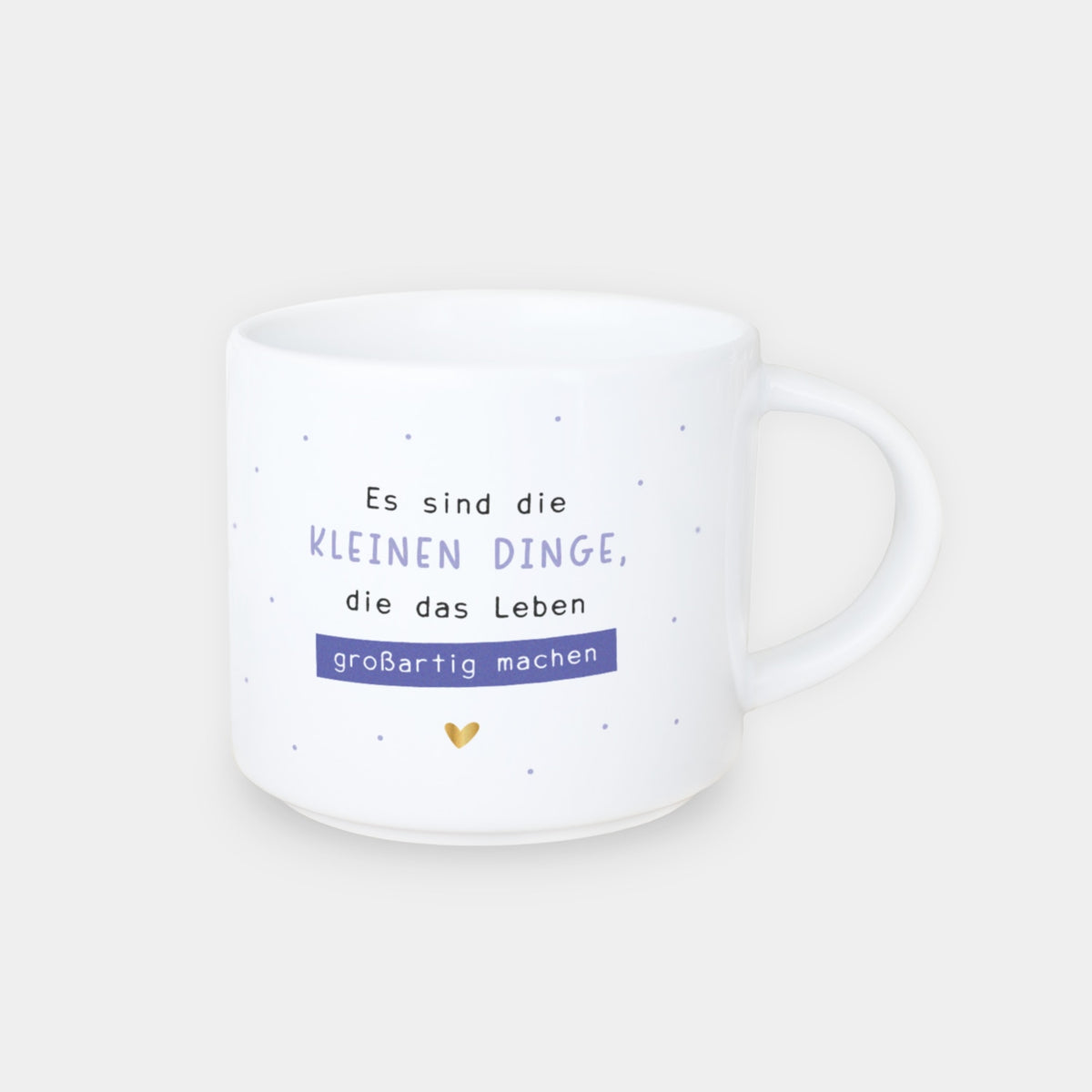 Jumbo-Tasse „Kleine Dinge“