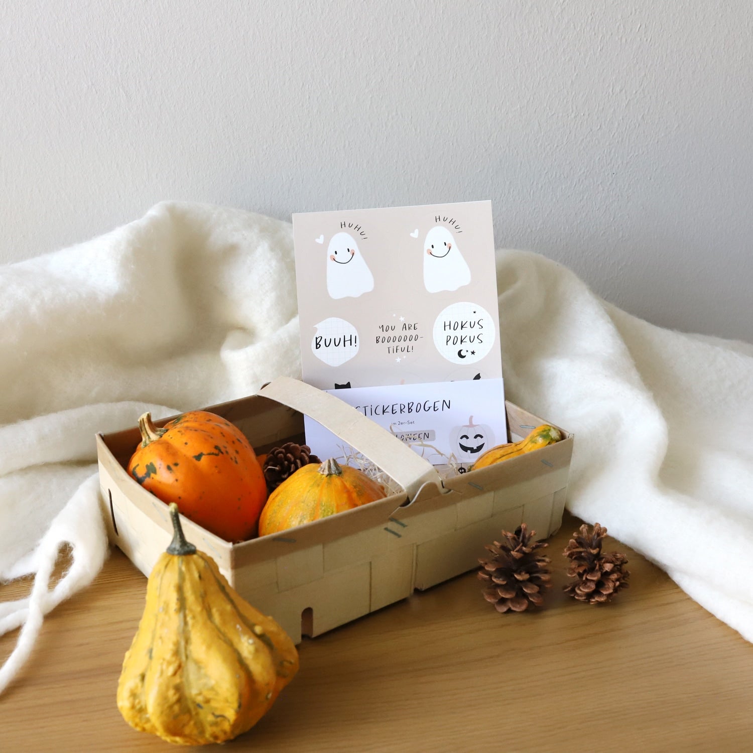 Stickerbogen 2er-Set "Halloween"