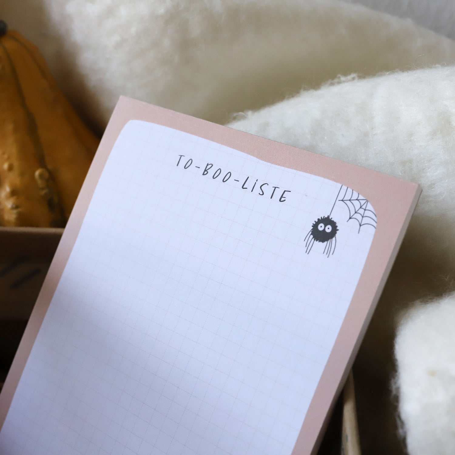 Notizblock A6 "To Boo Liste"