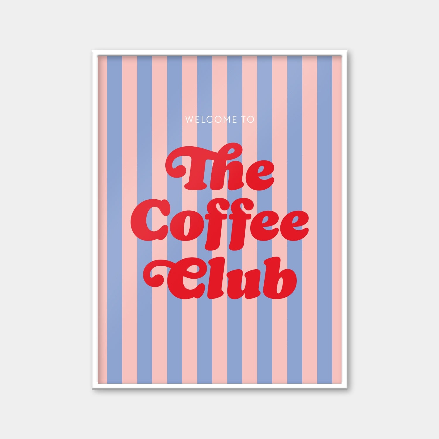 Poster „The Coffee Club“