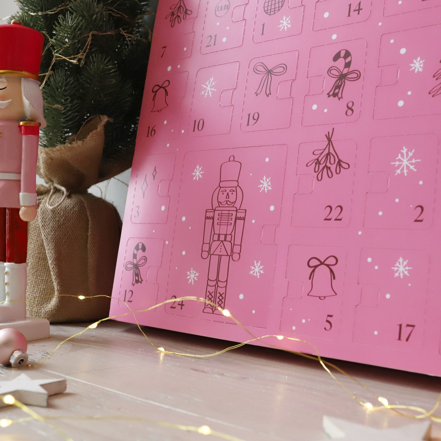 Adventskalender „Nussknacker" – zum Selbstbefüllen