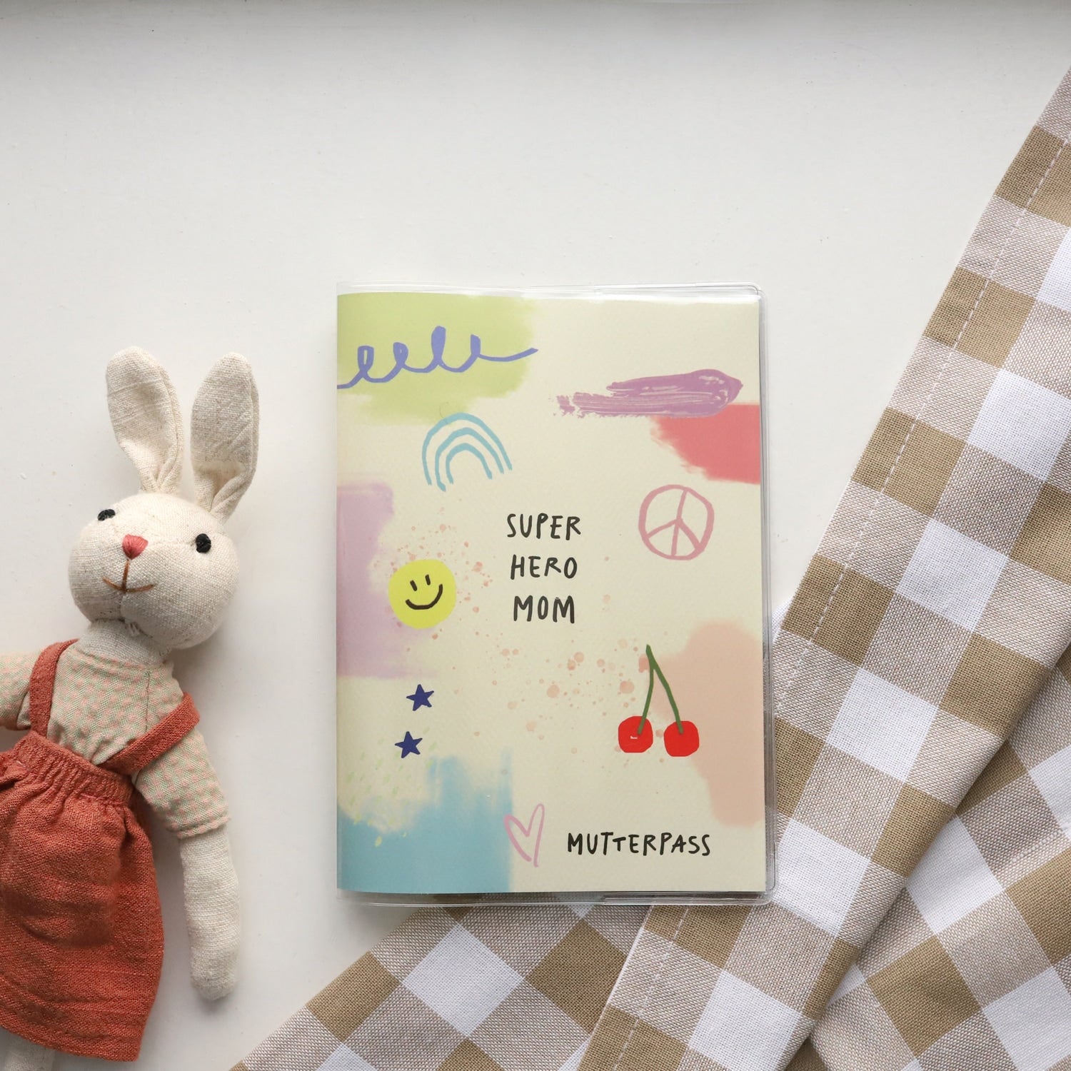 Mutterpass-Hülle „Abstrakt II“