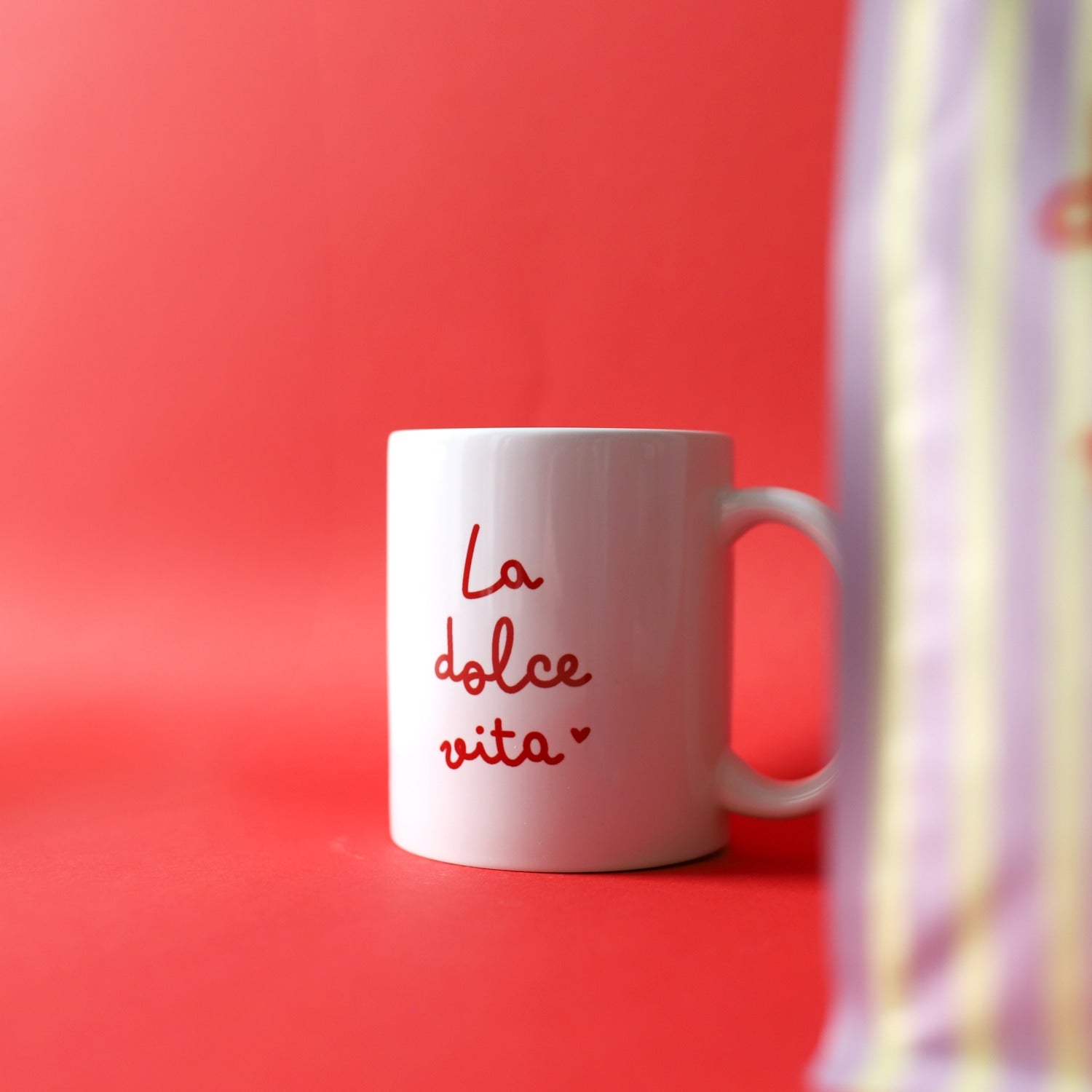 Bundle Tasse & Kaffee „La dolce Vita“, ganze Bohne, 250g