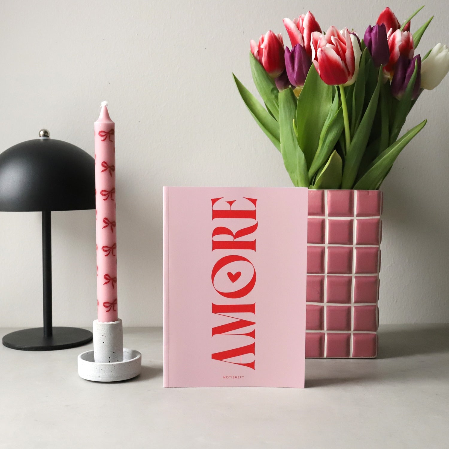 Notizheft A5 „Amore", kariert